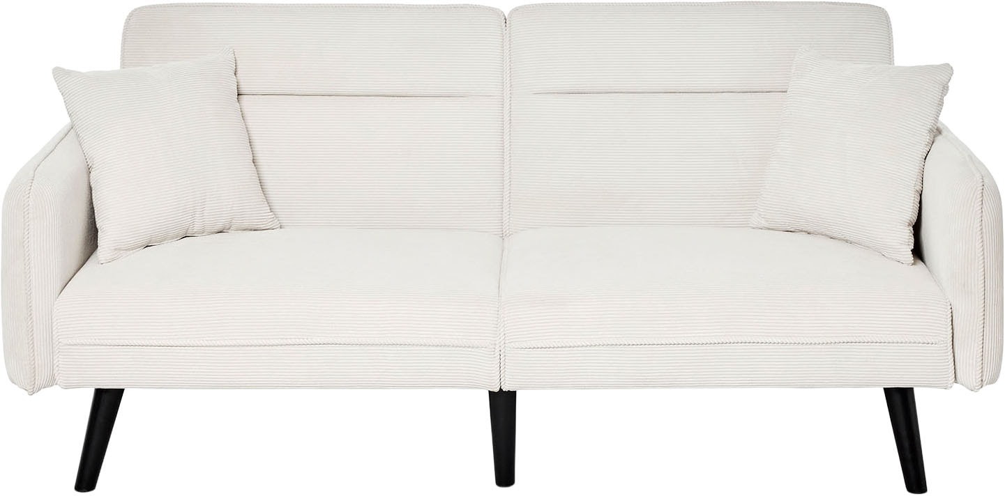 Jahnke Schlafsofa »CHILLAX LINE« mit Relax-und Schlaffunktion, inkl. Kissen, Breite 191 cm