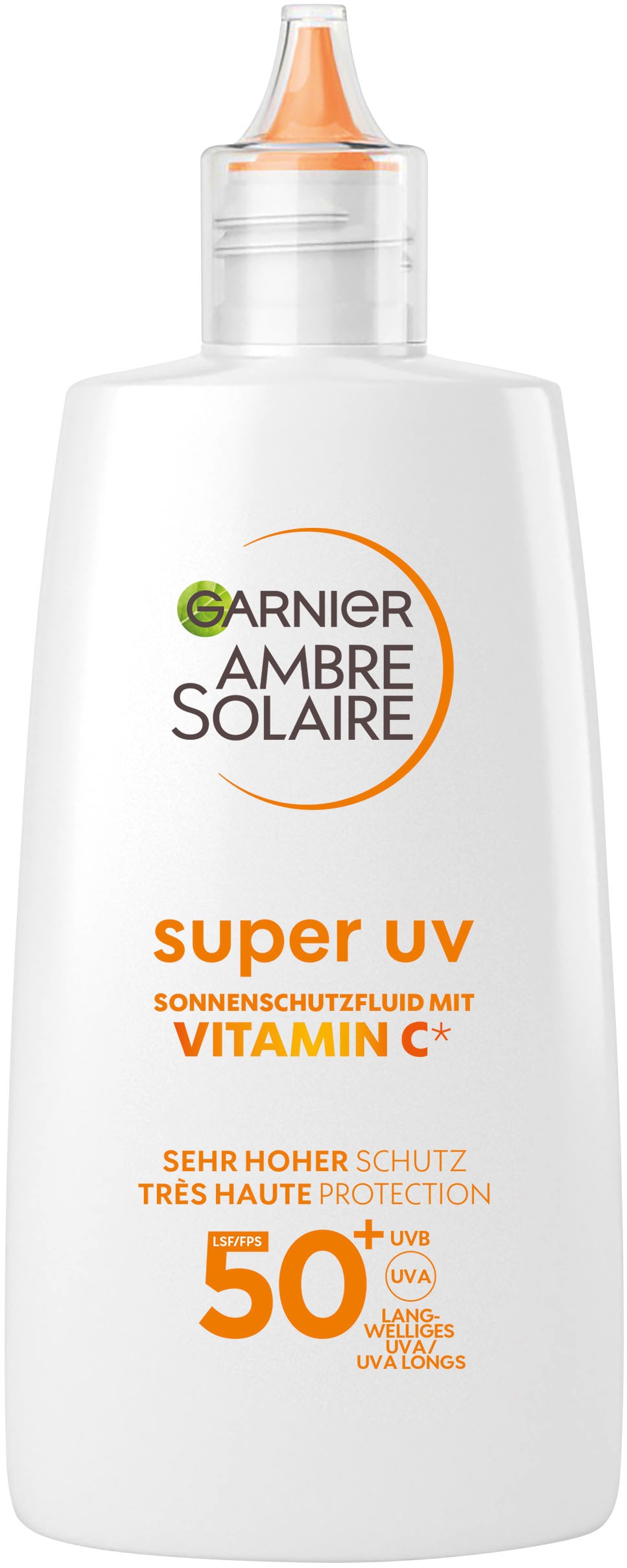 GARNIER Sonnenschutzfluid »Garnier Sonnenschutzfluid Vitamin C LSF 50+«, mit Vitamin C