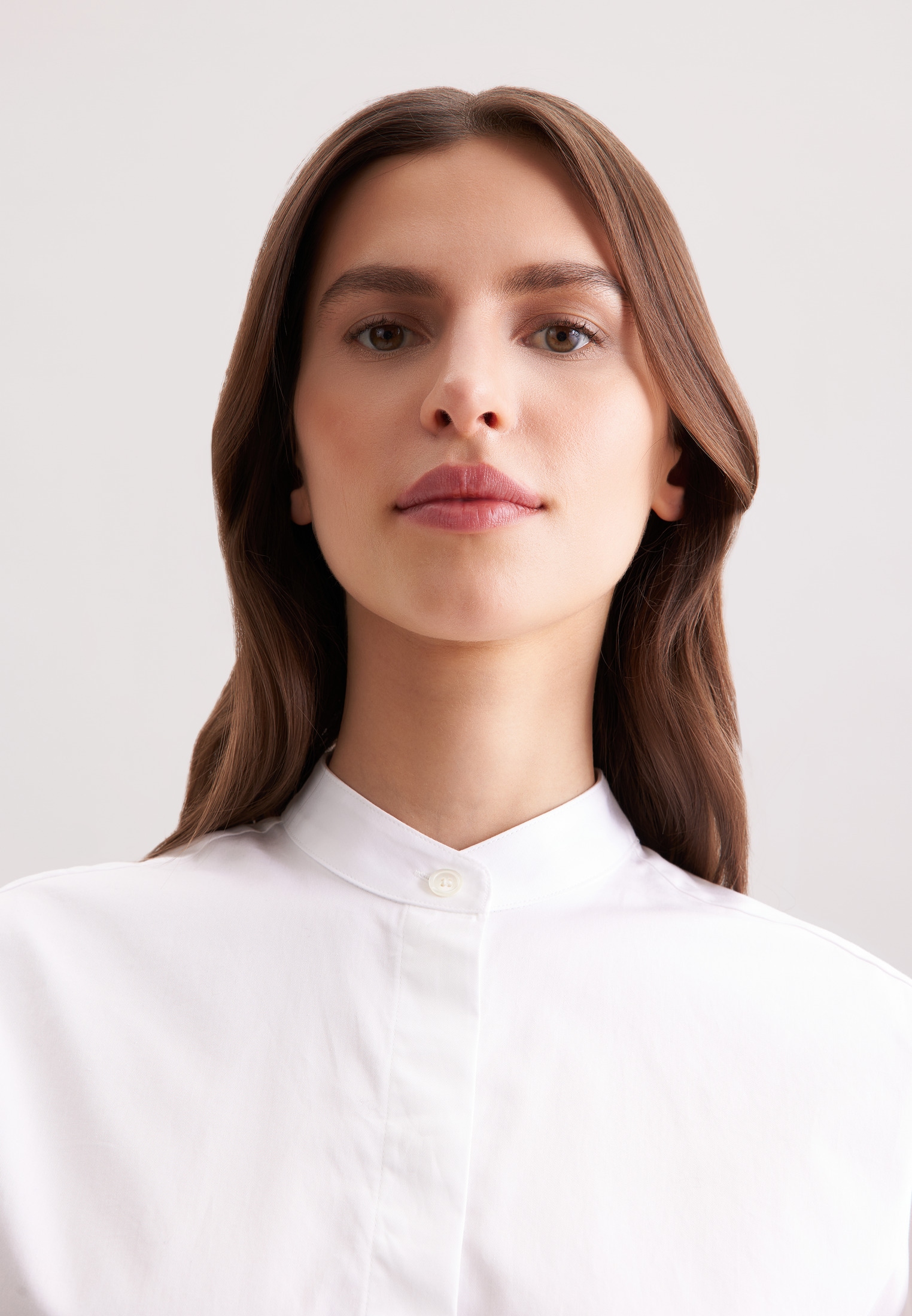 seidensticker Klassische Bluse »Schwarze Rose«, Langarm Rundhals Uni