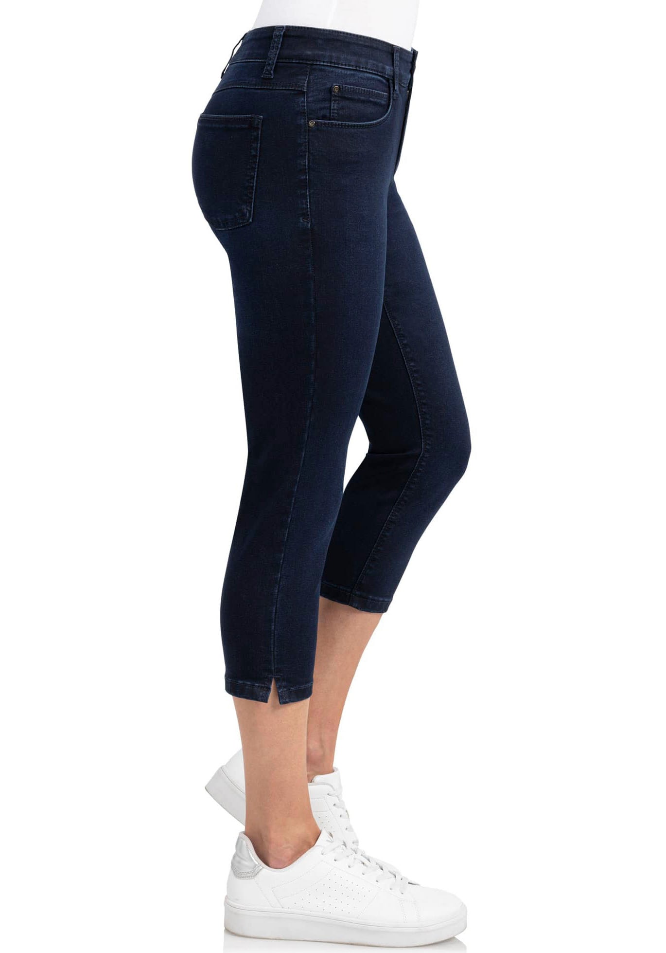 wonderjeans Caprijeans »Capri«, mit kleinen Schlitzen am Beinabschluß