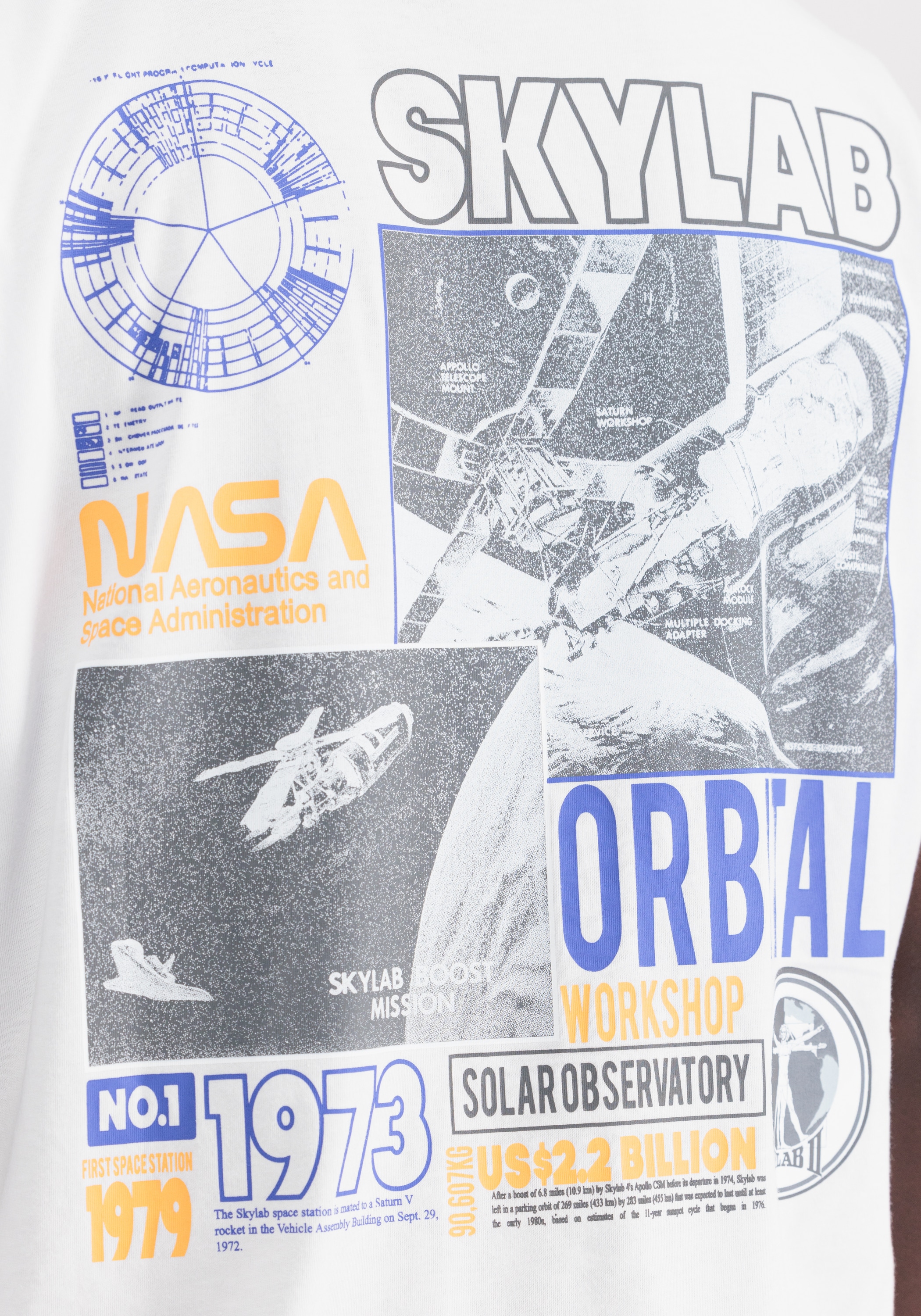 Alpha Industries T-Shirt »Alpha Industries Men - T-Shirts Skylab NASA T-Shirt«
