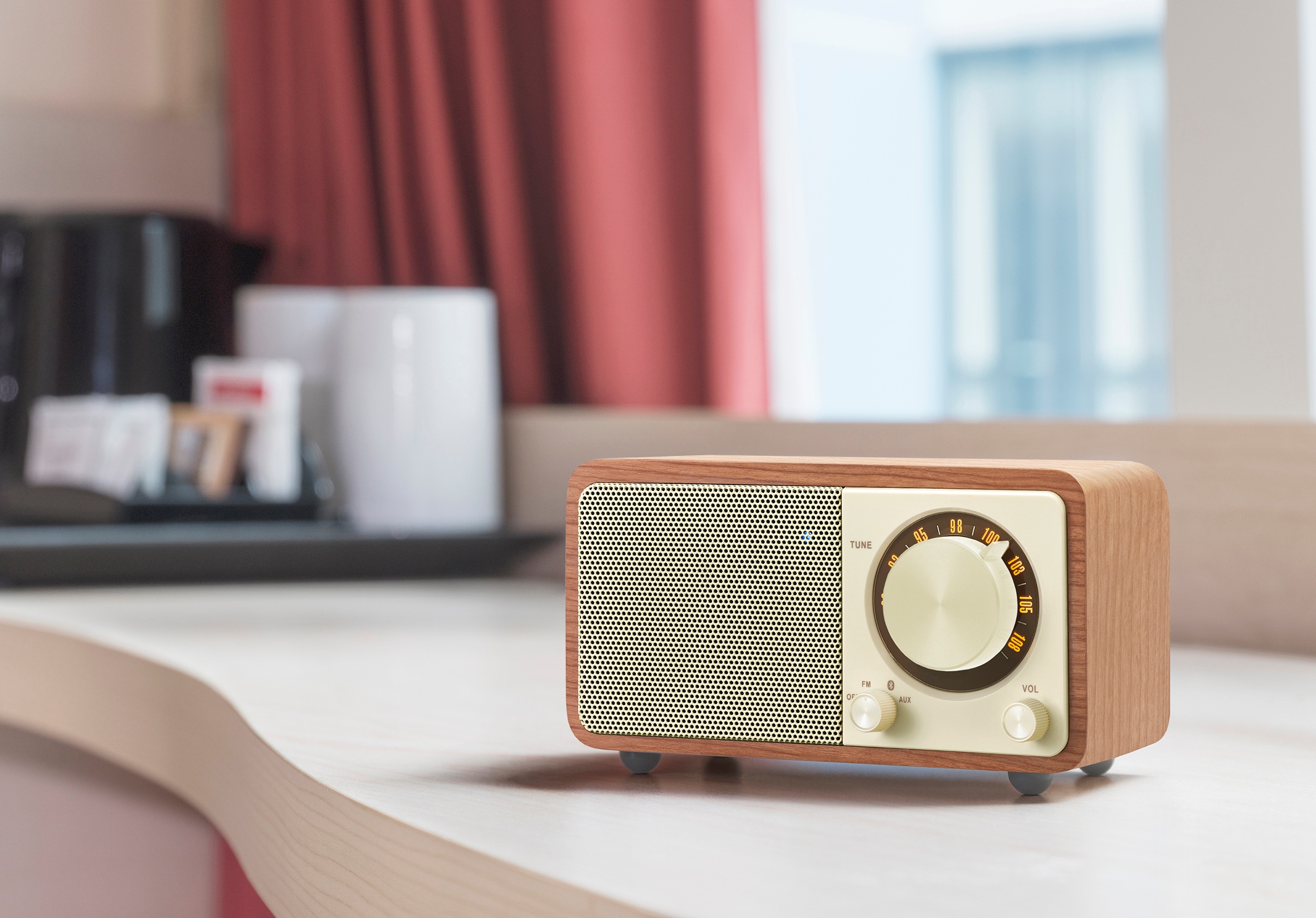 Sangean Radio »Genuine Mini WR-7«, (Bluetooth FM-Tuner)