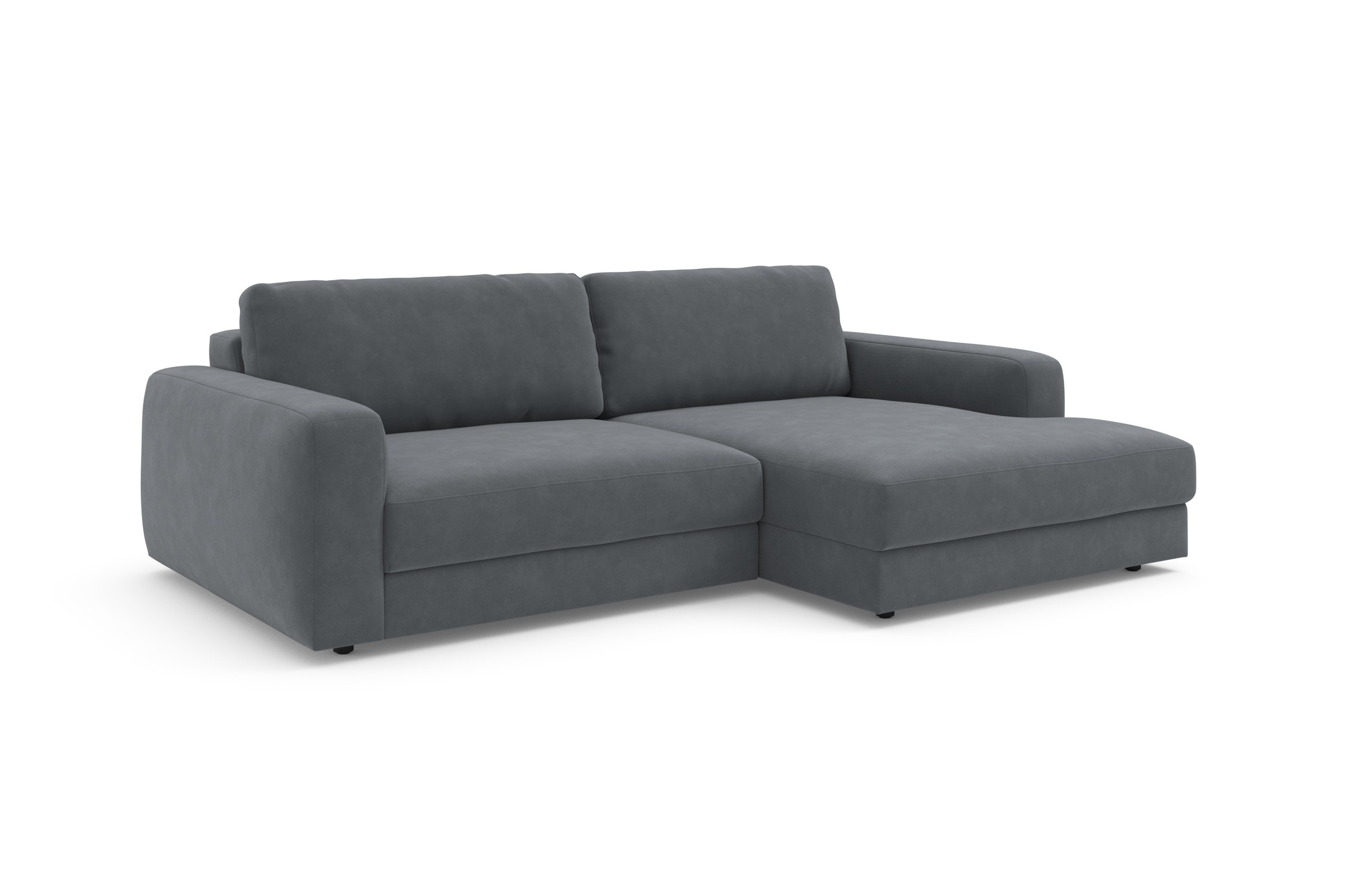 TRENDMANUFAKTUR Ecksofa »Bourbon, Designsofa mit tollem Sitzkomfort, L-Form,«, extra tiefe Sitzfläche, wahlweise mit Sitztiefenverstellung