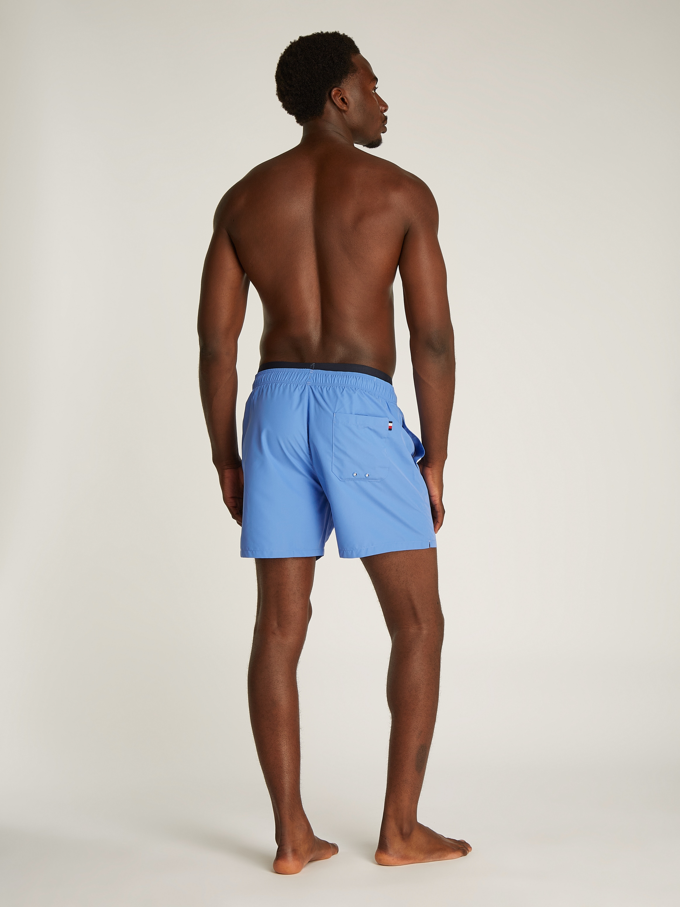 Tommy Hilfiger Swimwear Badeshorts »MEDIUM DRAWSTRING DW«, mit Bindeband, mit Logoschriftzug
