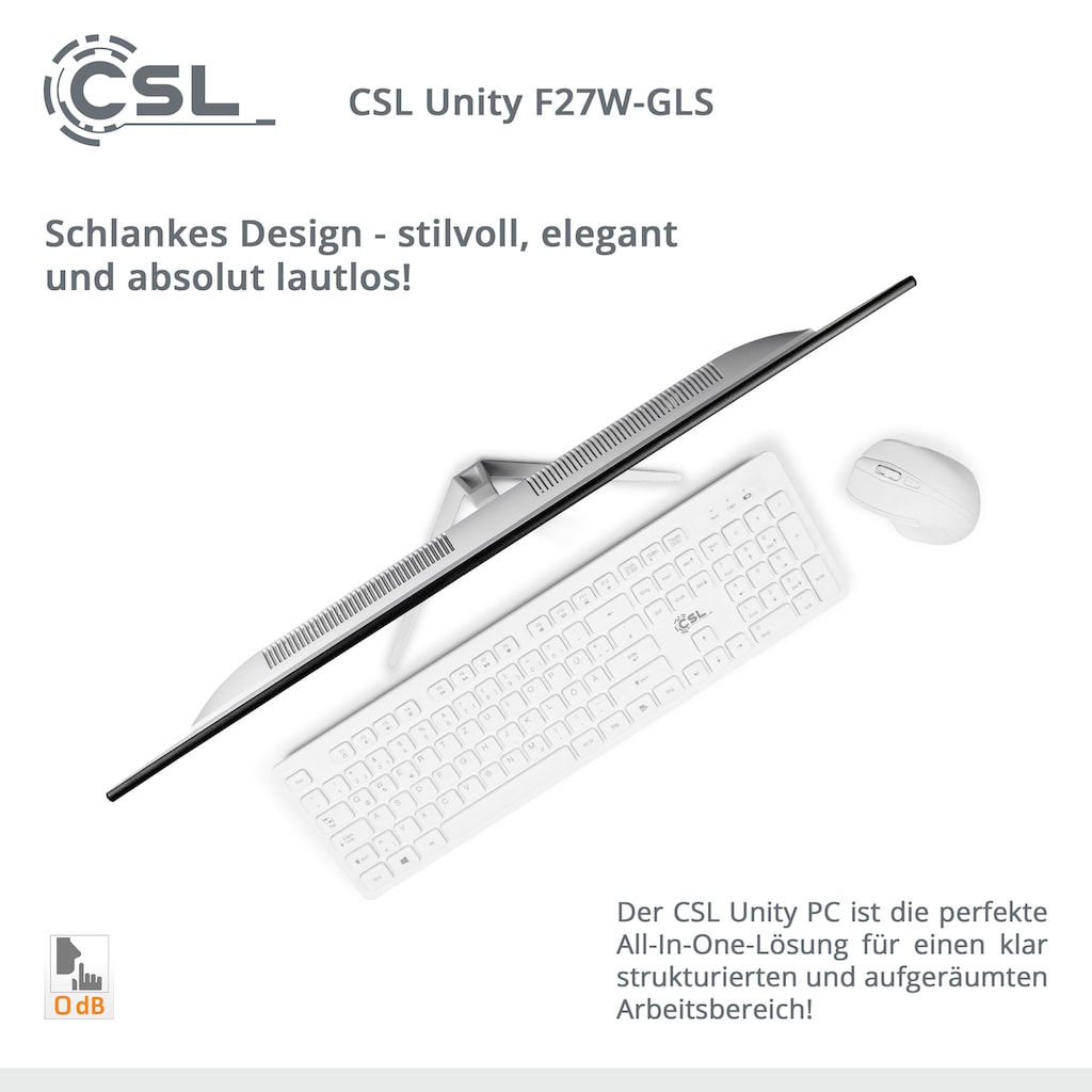 CSL All-in-One PC »Unity F27-GLS Win 11«