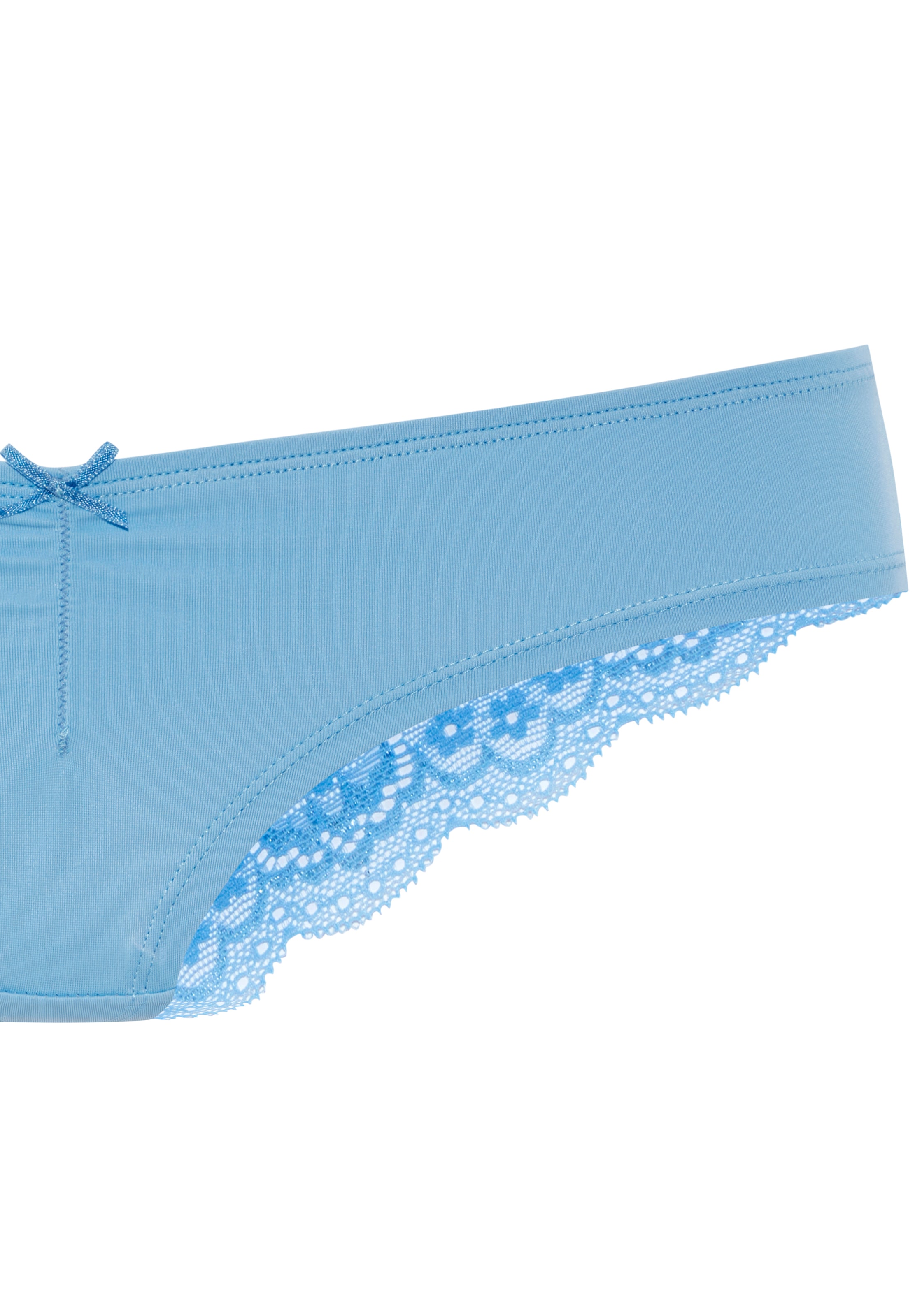 LASCANA Brasilslip, mit schöner Spitze hinten