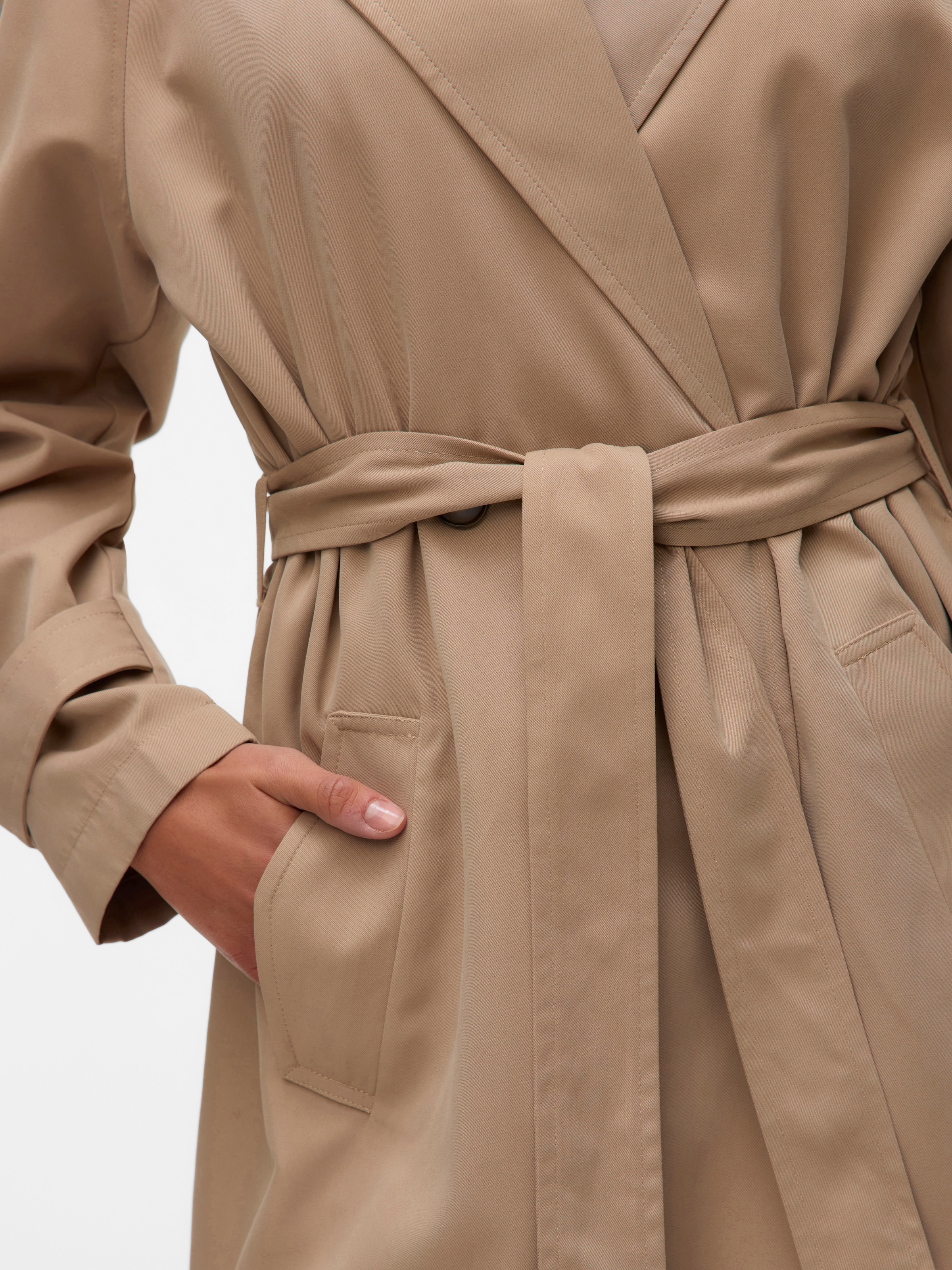 Vero Moda Trenchcoat »VMLOU LONG TRENCHCOAT NOOS«