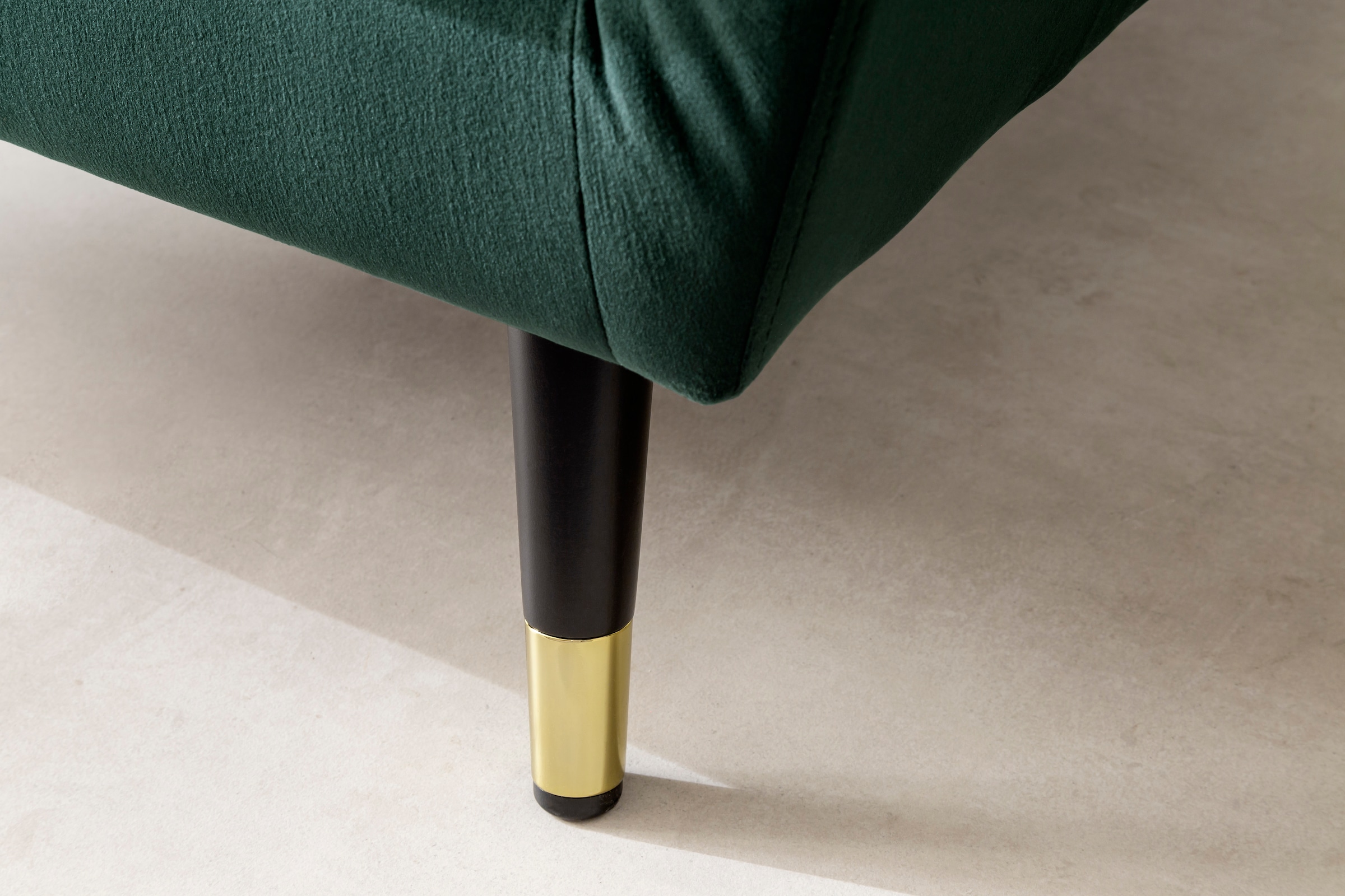 Trends by HG Loungesessel »Amira« mit Strasssteinen und goldfarben Applikationen