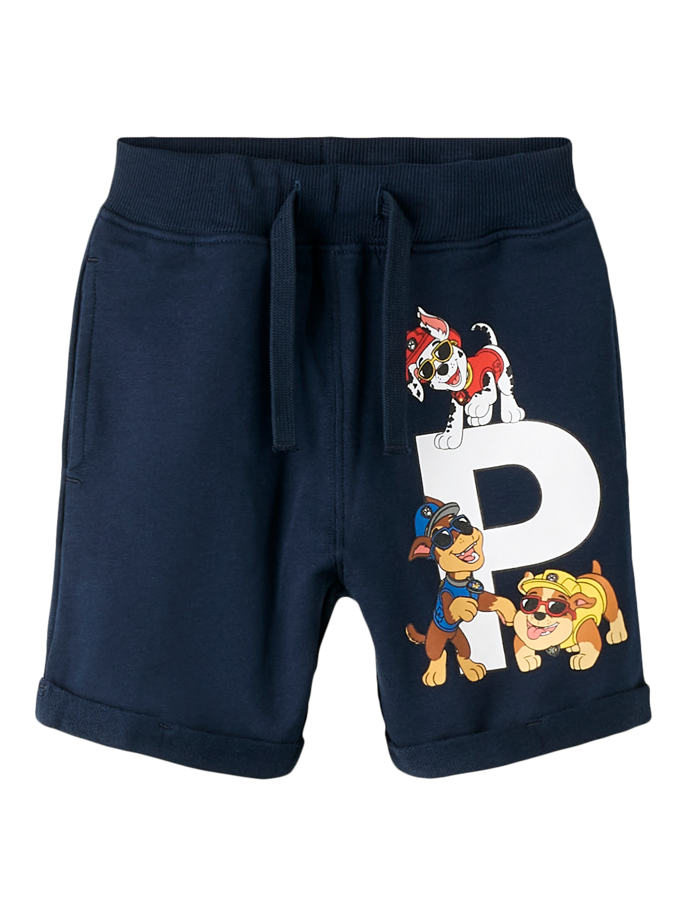 Name It Sweatshorts »NMMMIR PAW NREG LONG SW SHORT UNB CPLG«  Baumwollmischung, regular fit