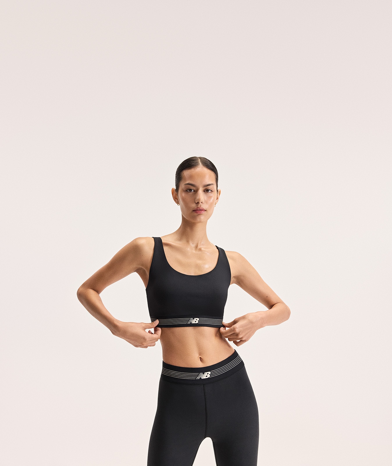 New Balance Funktionstights  elastischer Materialmix, schnelltrocknend, sportlicher Stil