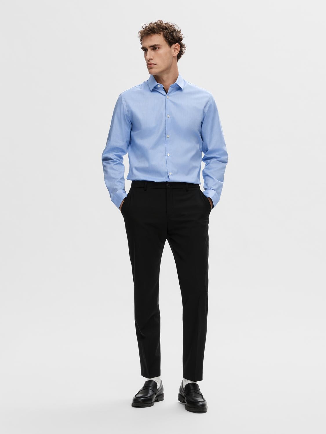 SELECTED HOMME Langarmhemd »SLHSLIMZARK LS SHIRT«