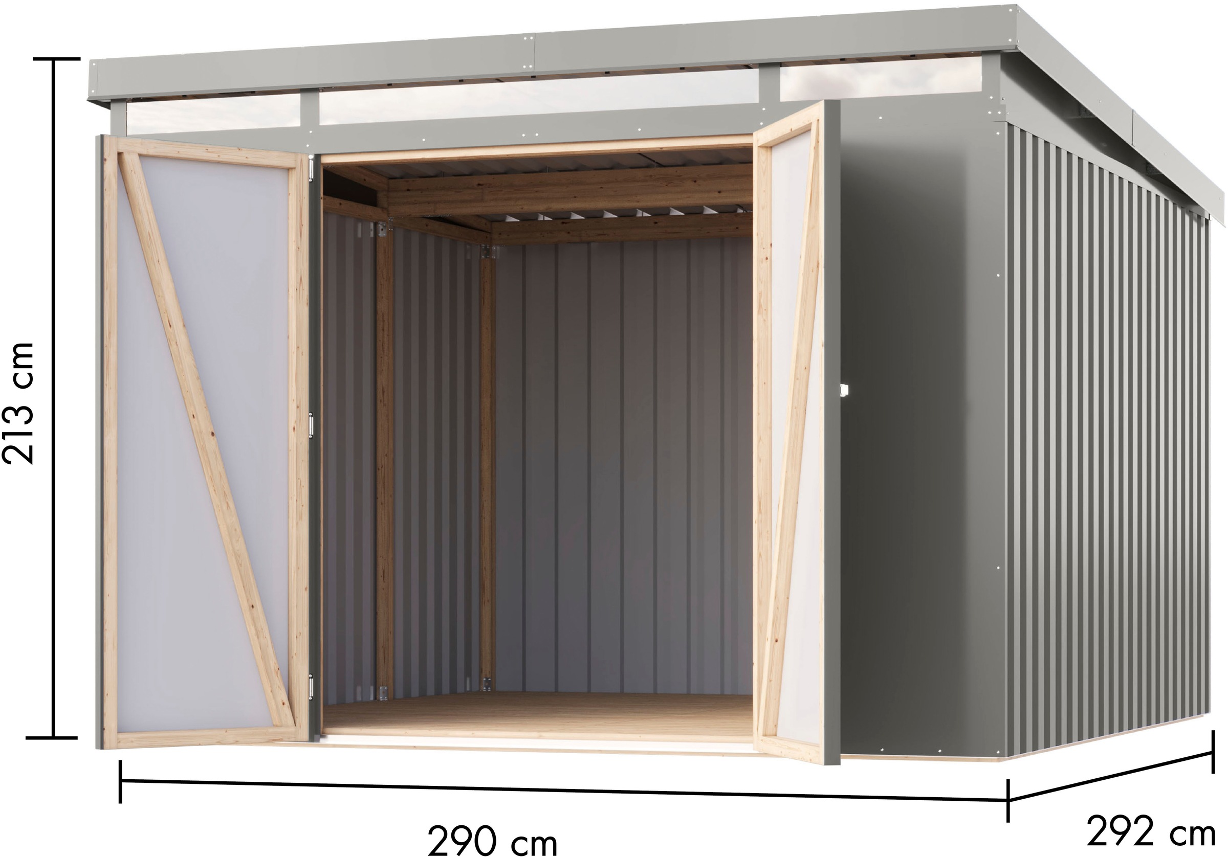 Karibu Gerätehaus »Argonium 3,5«