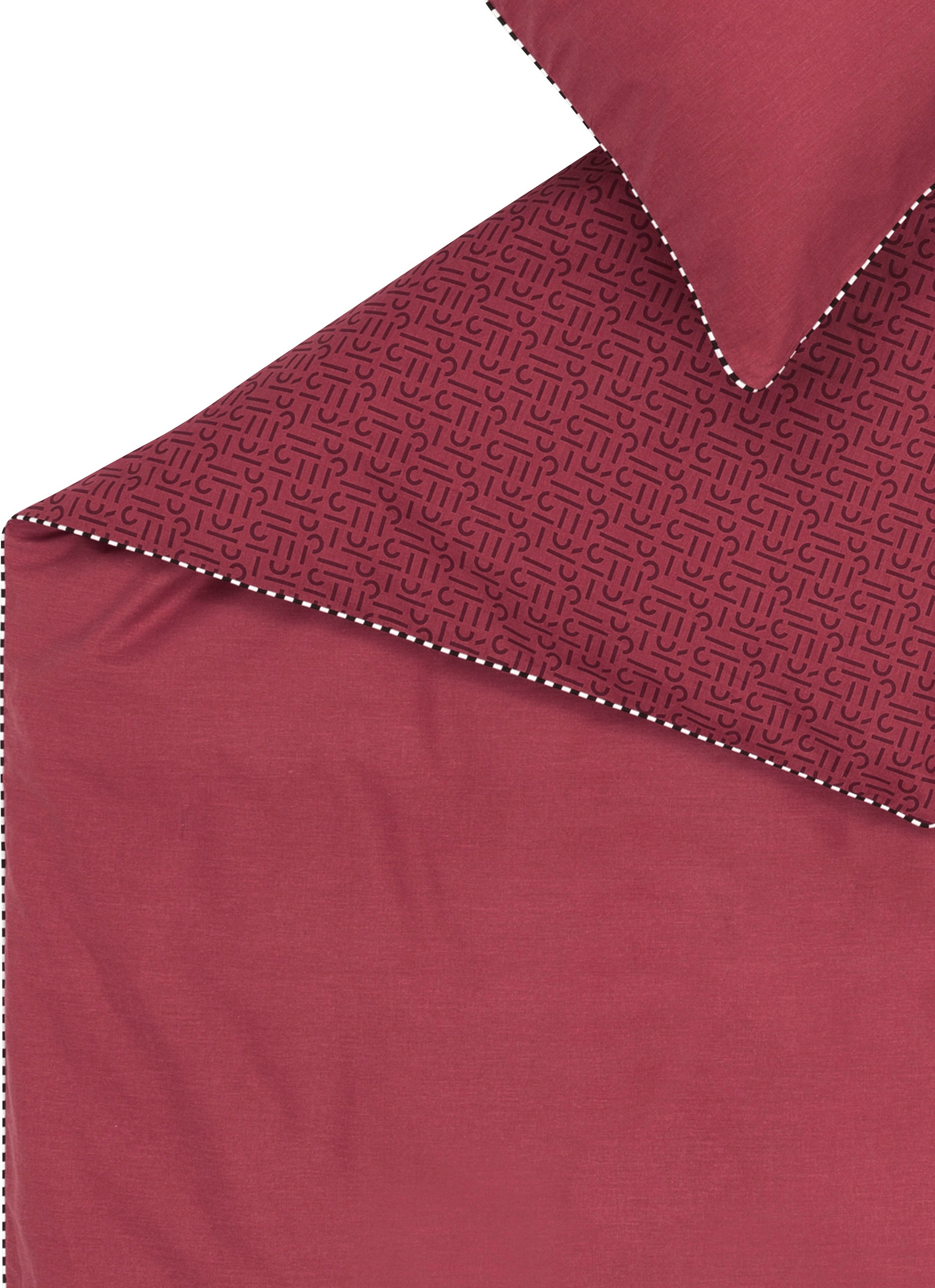 Esprit Wendebettwäsche »Scatter« 2 Stk. mit effektvollem Rundum-Keder