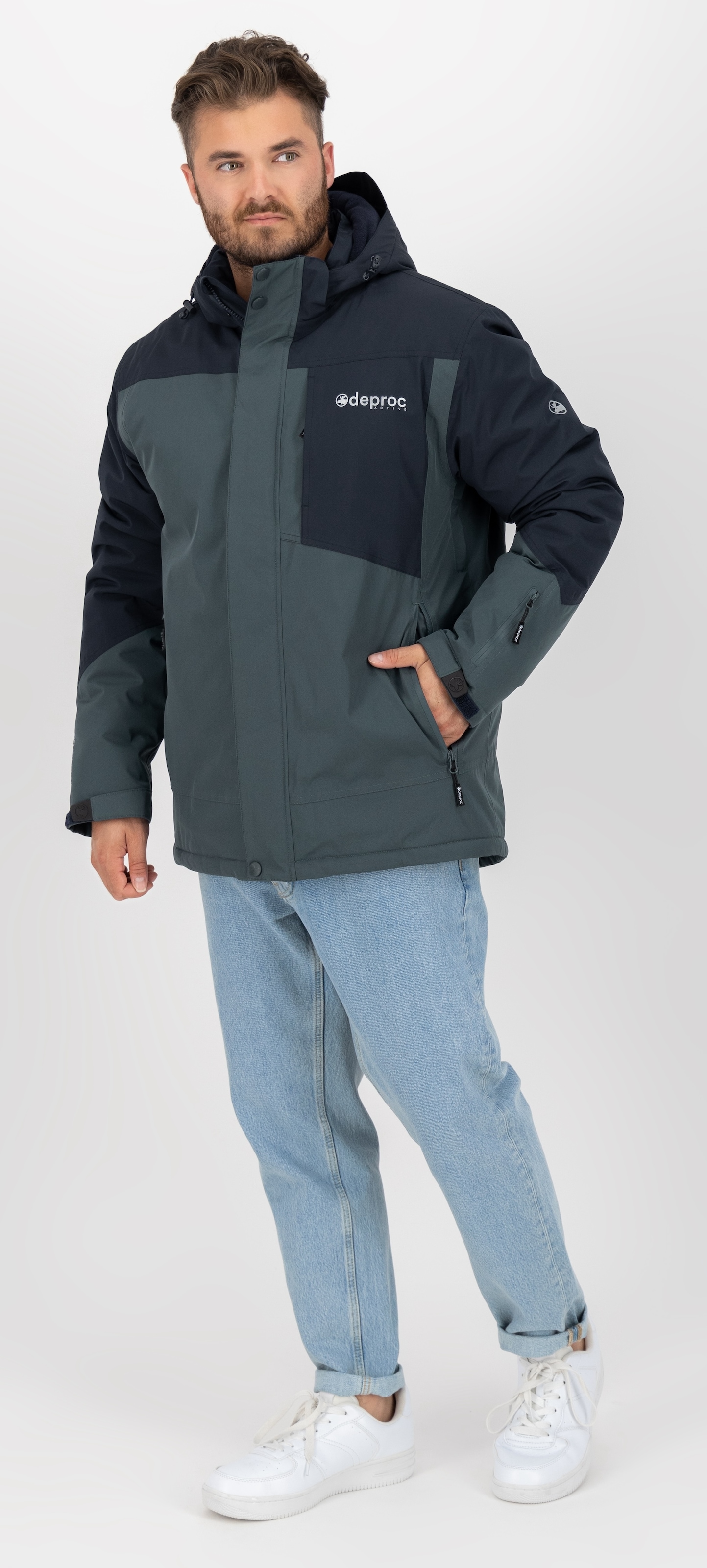 DEPROC Active Winterjacke »MONTREAL MEN«, auch in Großen Größen erhältlich