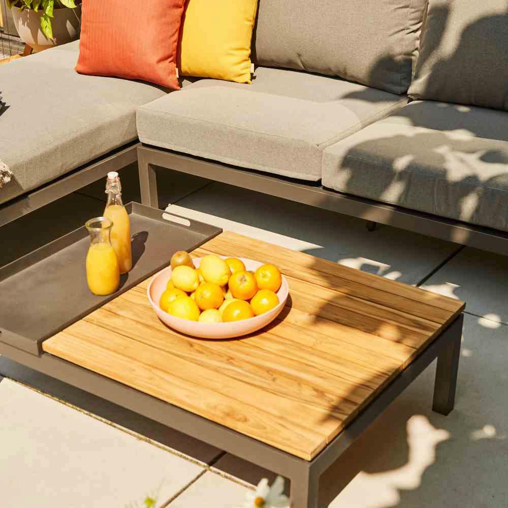 Siena Garden Gartenlounge-Set »Alvida«, (3 tlg.)