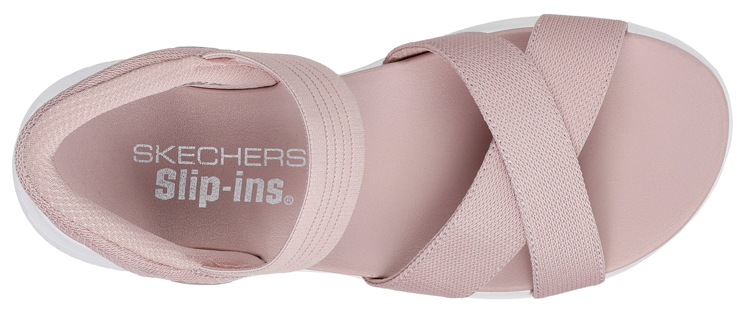 Skechers Sandale »ULTRA FLEX 3.0-NEVER BETTER«, Freizeitschuh, Schlupfschuh mit Slip-ins Funktion