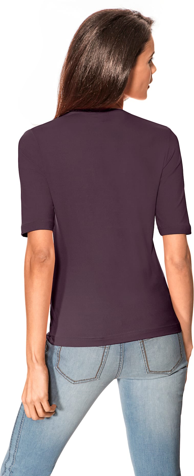 heine V-Shirt »V-Shirt«, (1 tlg.)