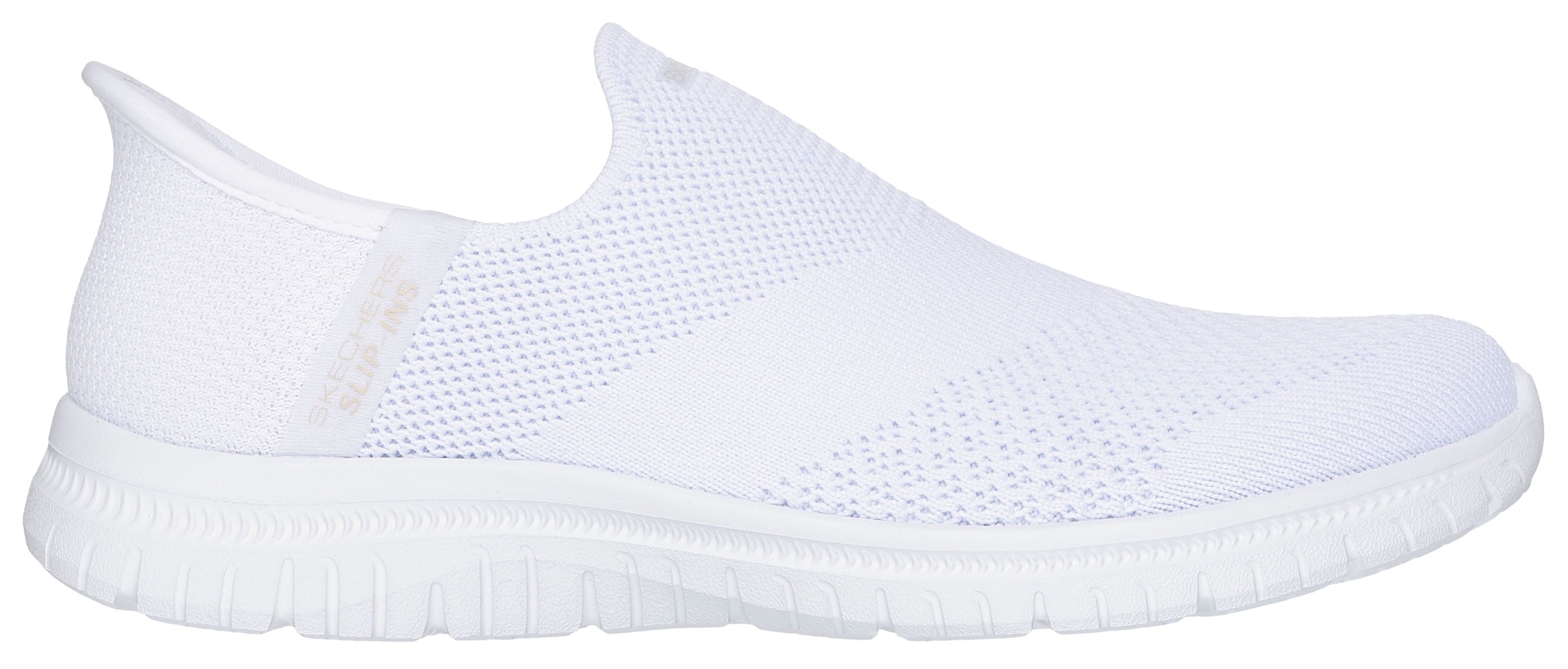 Skechers Slip-On Sneaker »VIRTUE-SLEEK«, Slipper, Freizeitschuh mit gepolstertem Heel-Pillow Fersenkissen