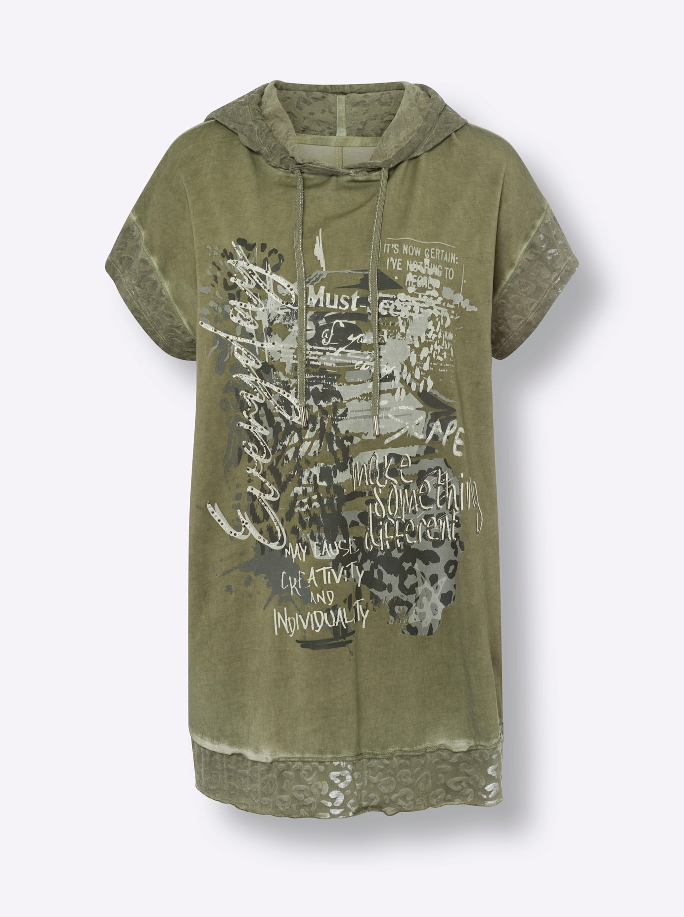 heine Kapuzenshirt »Shirt«, (1 tlg.)