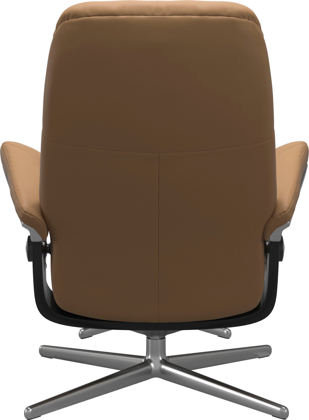 Stressless® Fußhocker »Consul«, mit Cross Base, Größe S, M & L, Holzakzent Schwarz