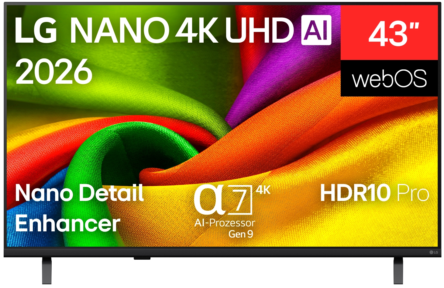 LG DLED-Fernseher »43NU850B6LA« 108 cm/43 ″ Smart-TV