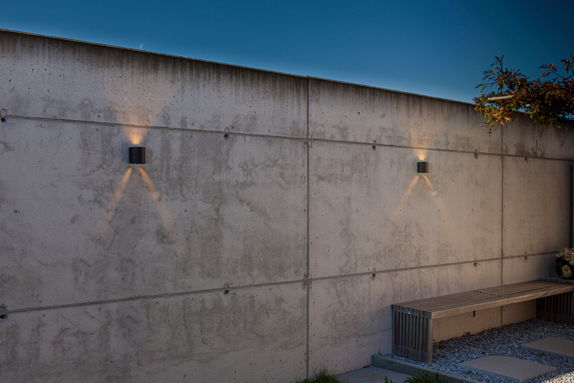 LUTEC LED Außen-Wandleuchte »GEMINI BEAMS«, Leuchtmittel LED-Modul | LED fest integriert, Lichtstrahl verstellbar