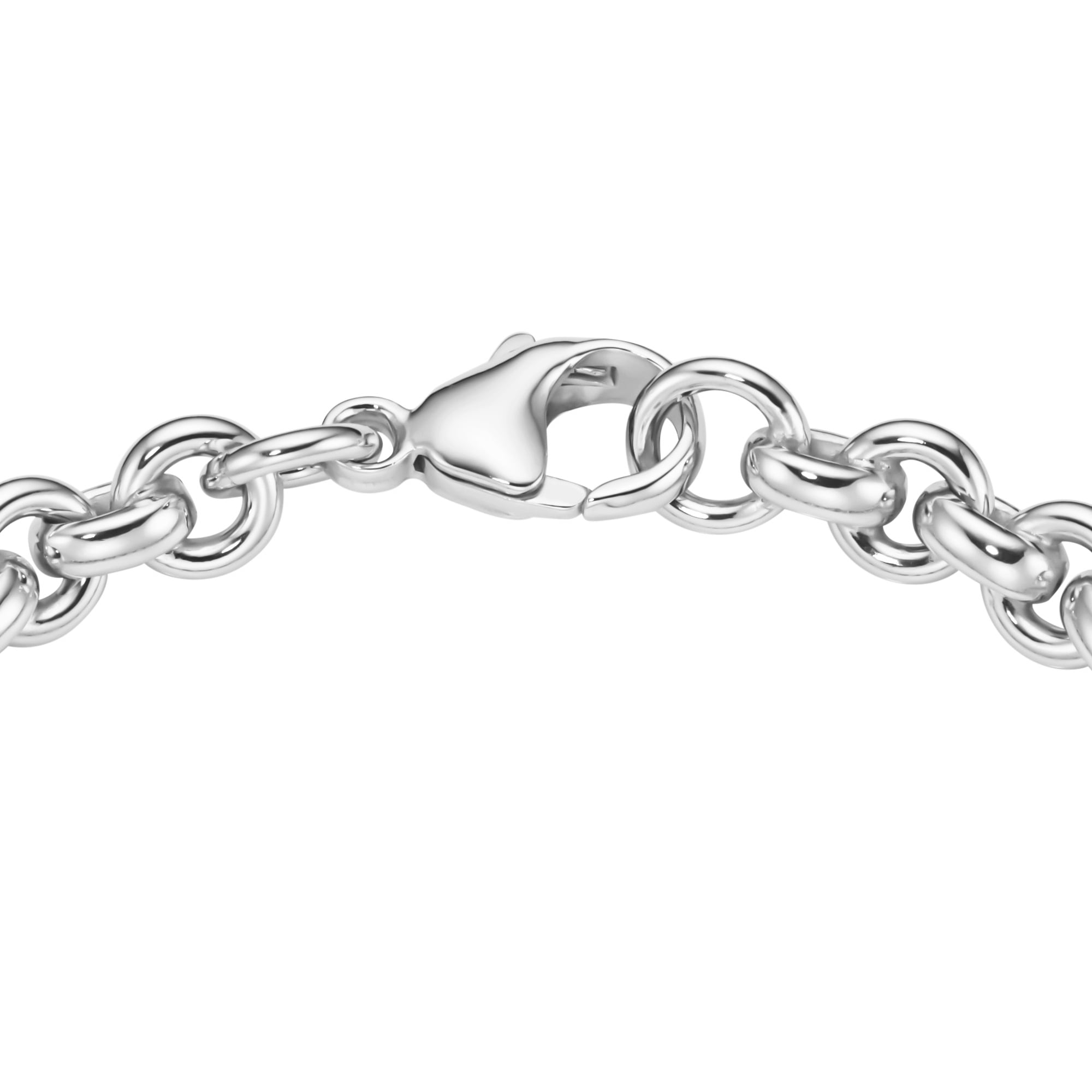 Smart Jewel Armband »Armband Ankerkette, massiv, Silber 925«
