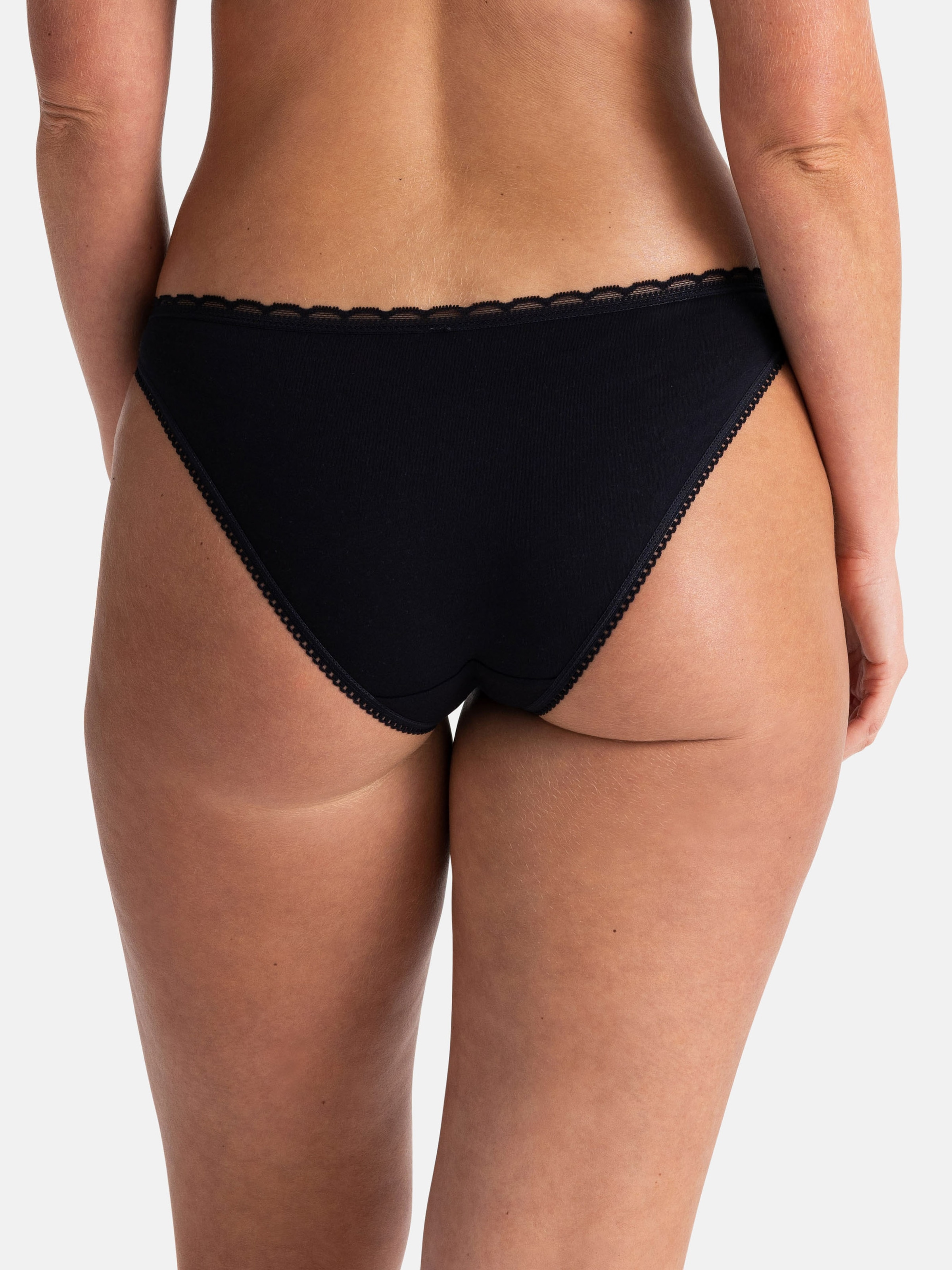 Dorina Slip »NAOMI-3PP«, (3er Pack), mit zarter Spitze verziert