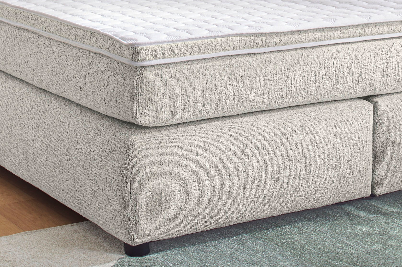 Jockenhöfer Gruppe Boxspringbett »Tilda, wahlweise mit oder ohne Bettkasten« inkl. 7-Zonen-TTFK-Matratze, Kaltschaumtopper, 180x200cm