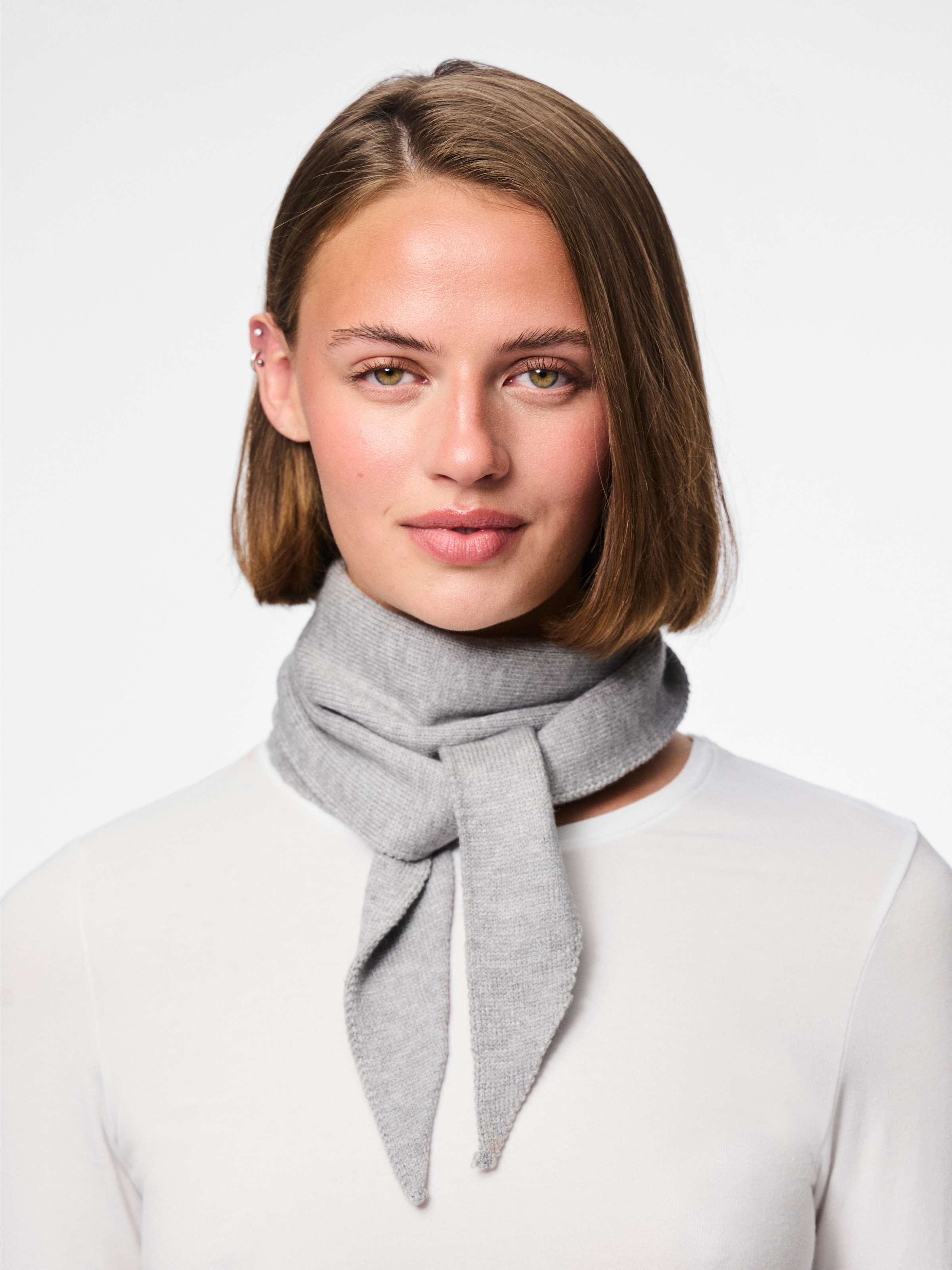 pieces Dreieckstuch »PCKOMMA TRIANGLE SCARF NOOS BC«