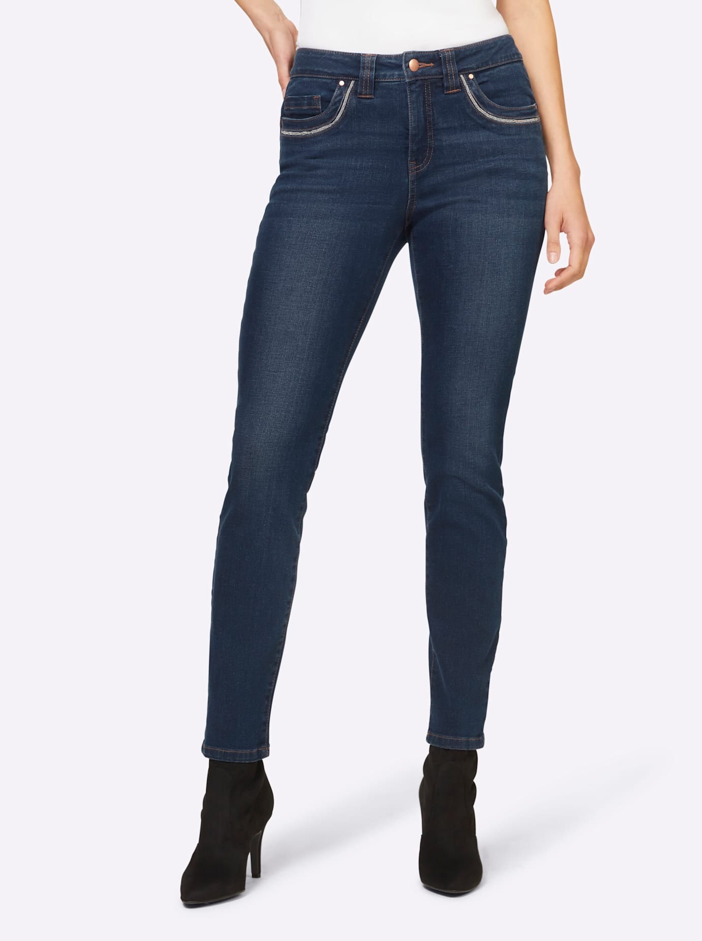 heine Push-up-Jeans, (1 tlg.)