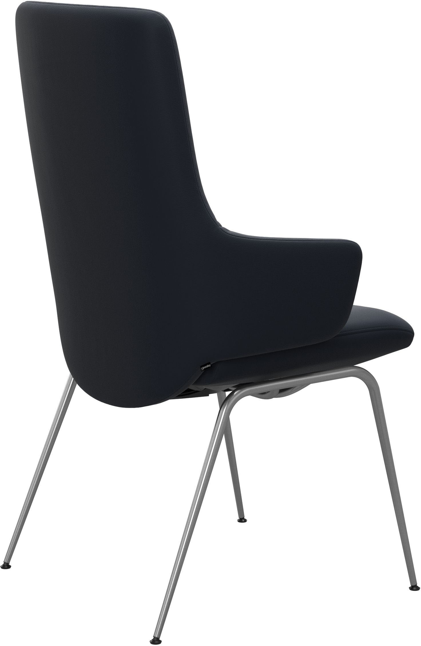 Stressless® Polsterstuhl »Laurel«, Leder PALOMA, High Back mit Armlehne, Größe L, mit Beinen aus Stahl in Chrom