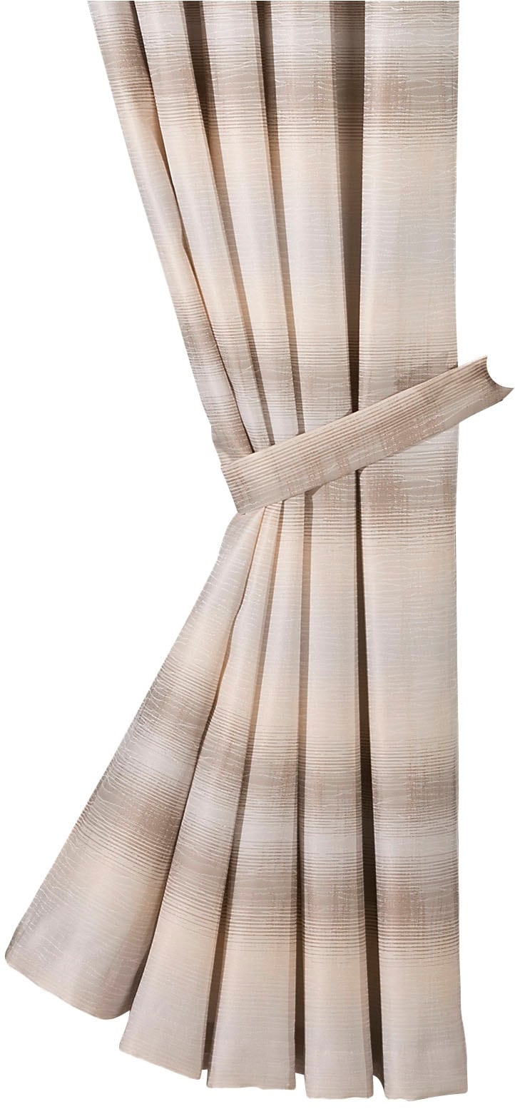 Weckbrodt Vorhang »Kilian« Kräuselband 2 Stk. tlg. Gardine, Store, Dekoschal, blickdicht