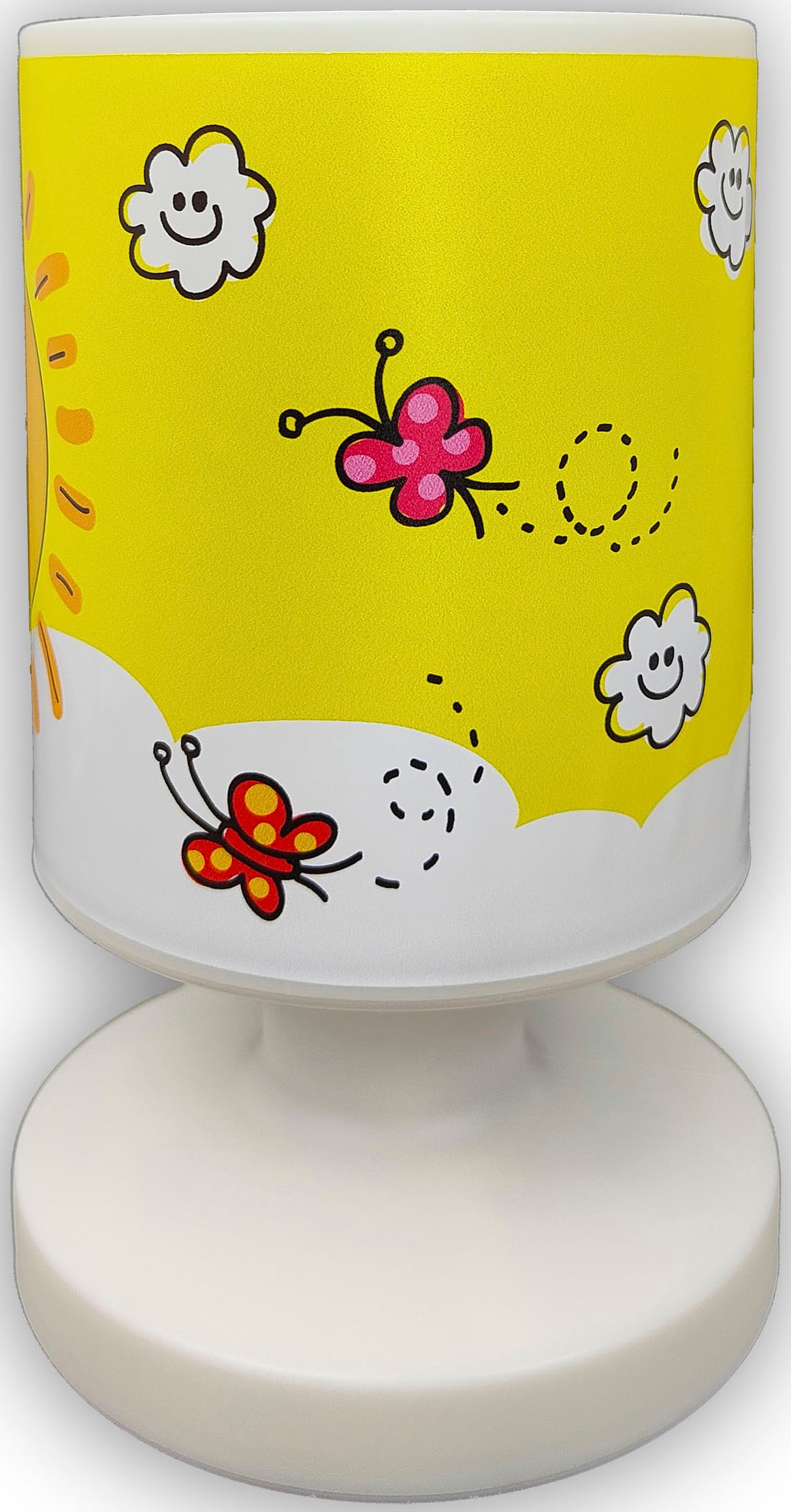 niermann LED Tischleuchte »Akku-Tischleuchte Sunny, Kinderlampe« LED-Modul 1 Stk. Treuer Begleiter auf Reisen,  Kinderzimmer