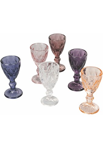 Likörglas »Prisma Provence«, (Set, 6 tlg.)