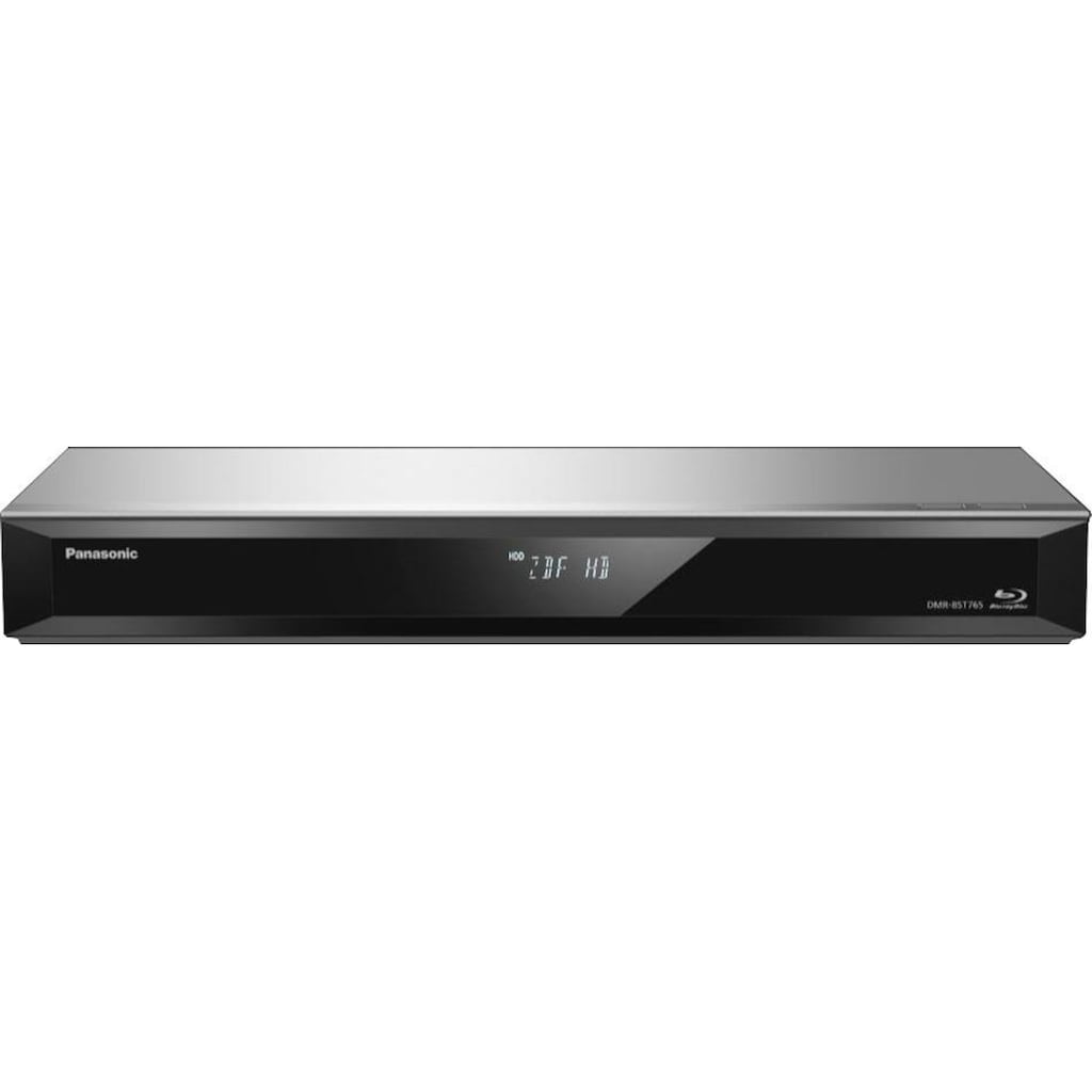 Panasonic Blu-ray-Rekorder »DMR-BST760/765«, WLAN-LAN (Ethernet), Hi-Res Audio-3D-fähig-4K Upscaling, 500 GB Festplatte, Hi-Res Audio, 3D-fähig