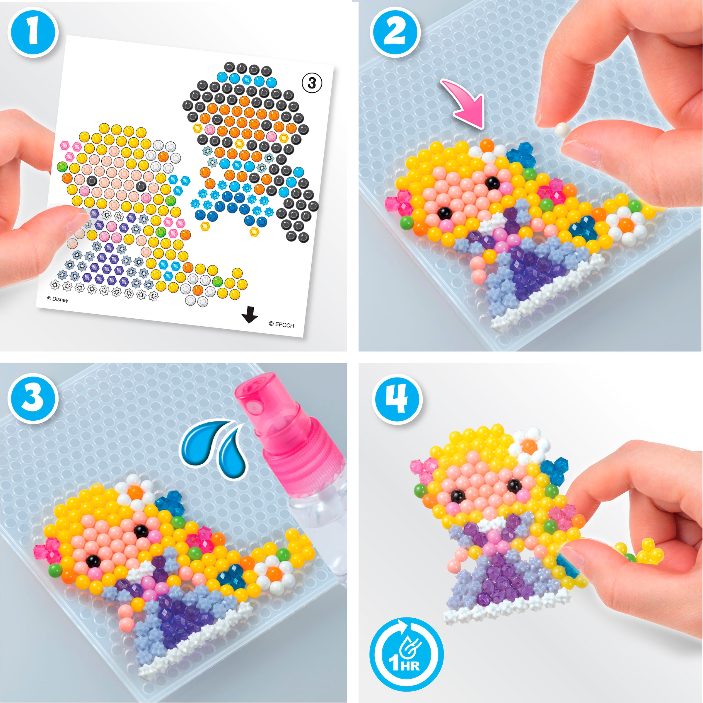 Aquabeads Kreativset »Disney Prinzessin, Sternperlen Set«