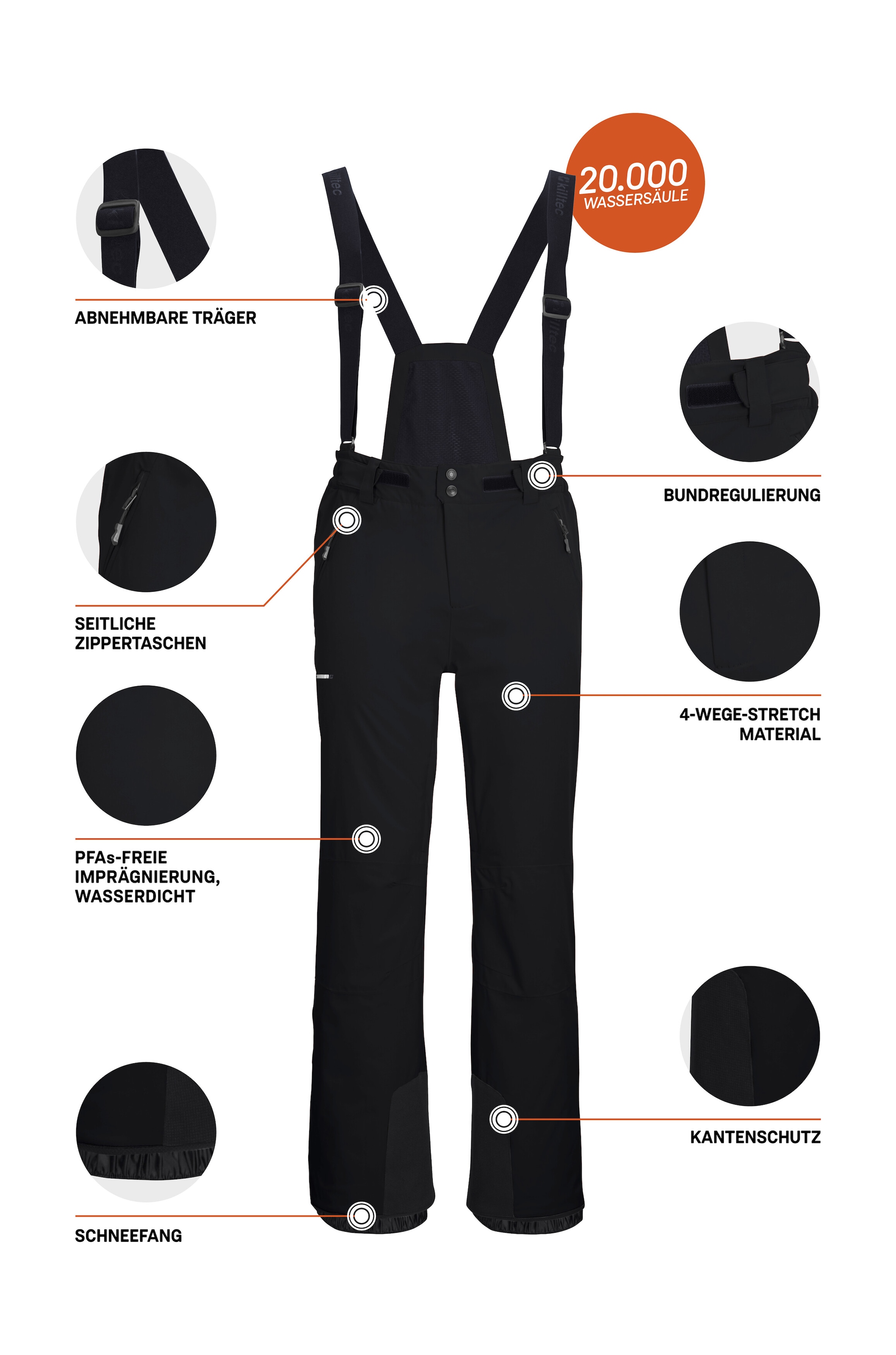 Killtec Skihose »KSW 52 MN SKI PNTS«