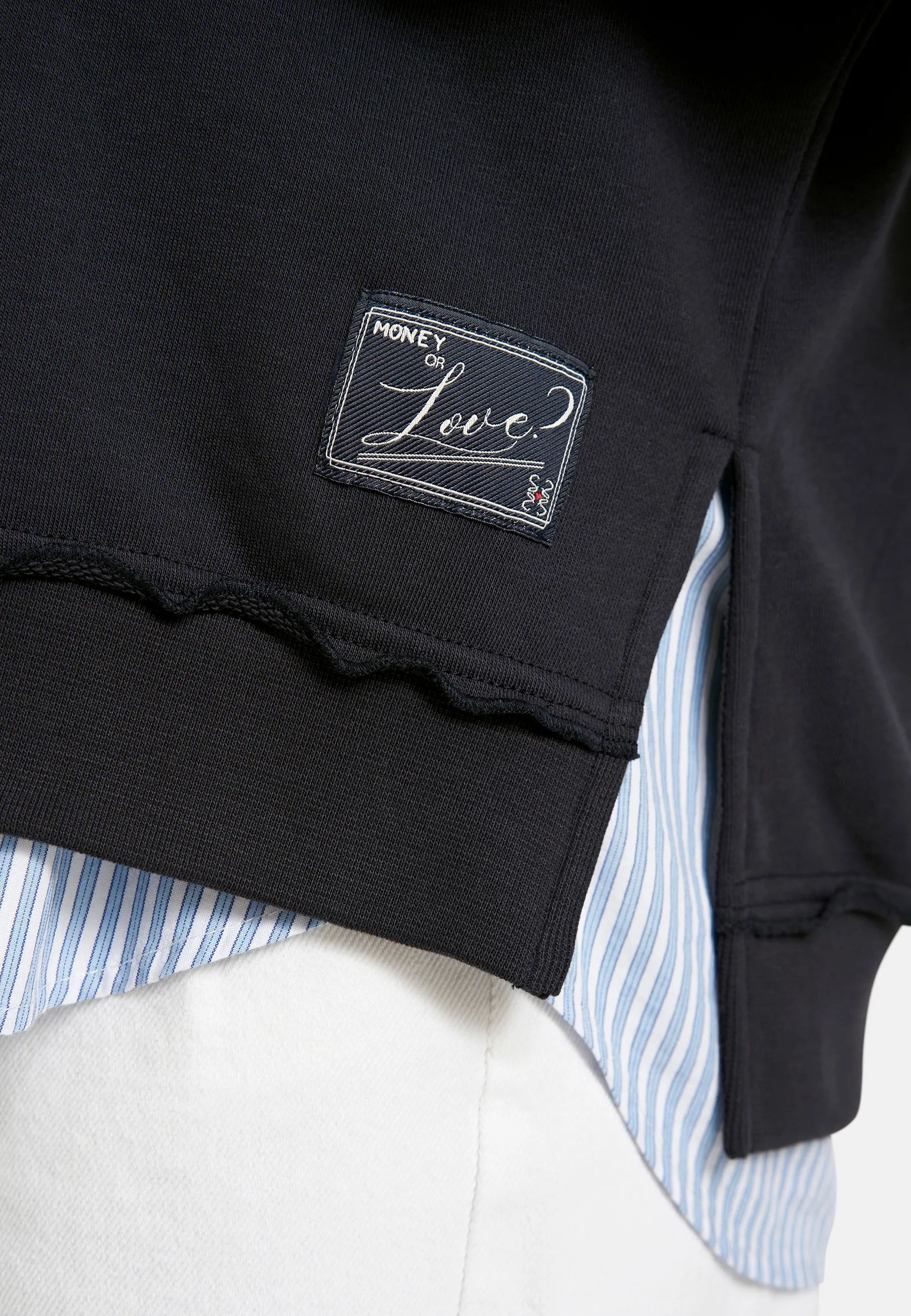 Smith & Soul Sweatshirt , mit kreativem Rücken-Design, Rundhals
