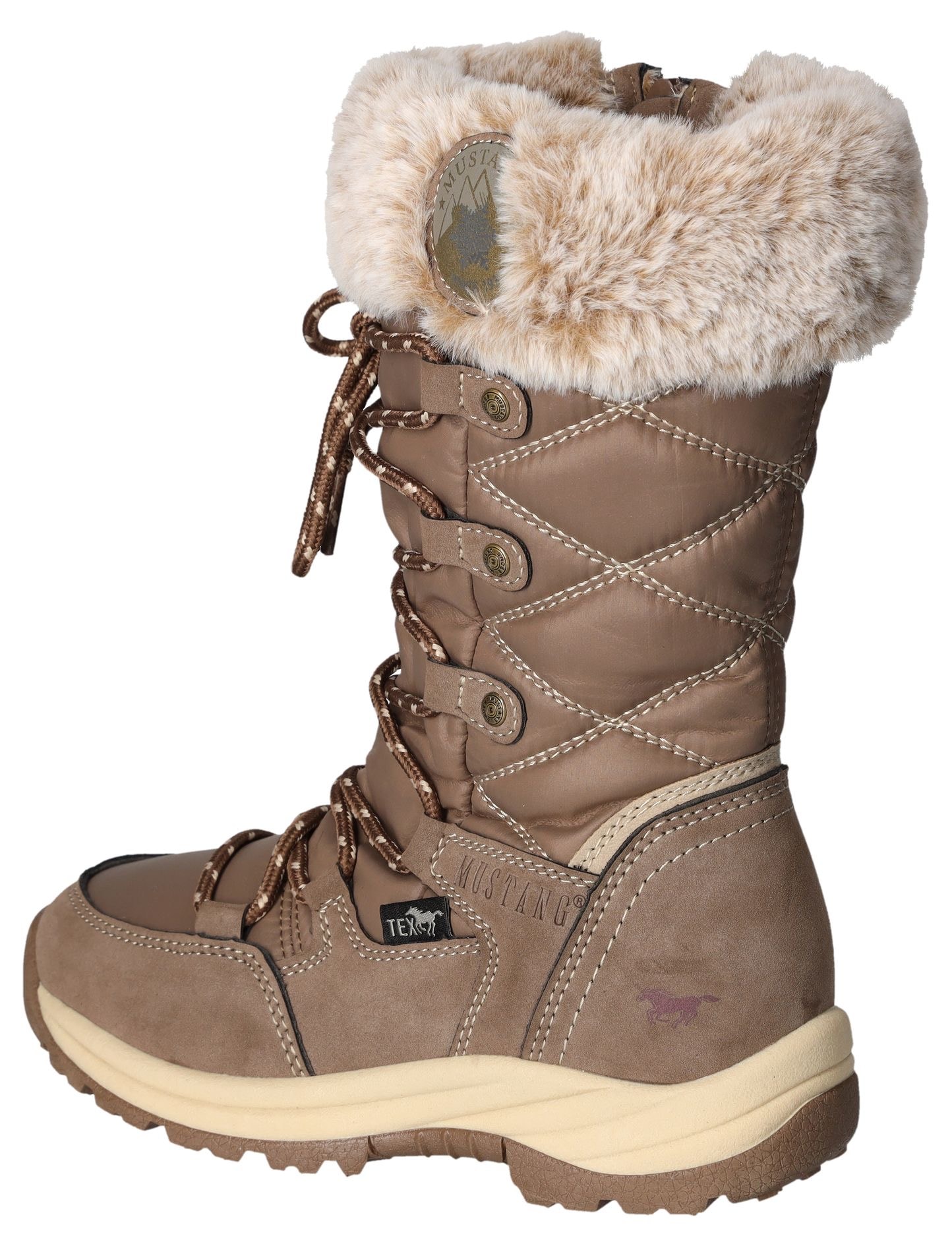 Mustang Shoes Winterstiefel, Snowboots, Schnürboots mit TEX-Ausstattung