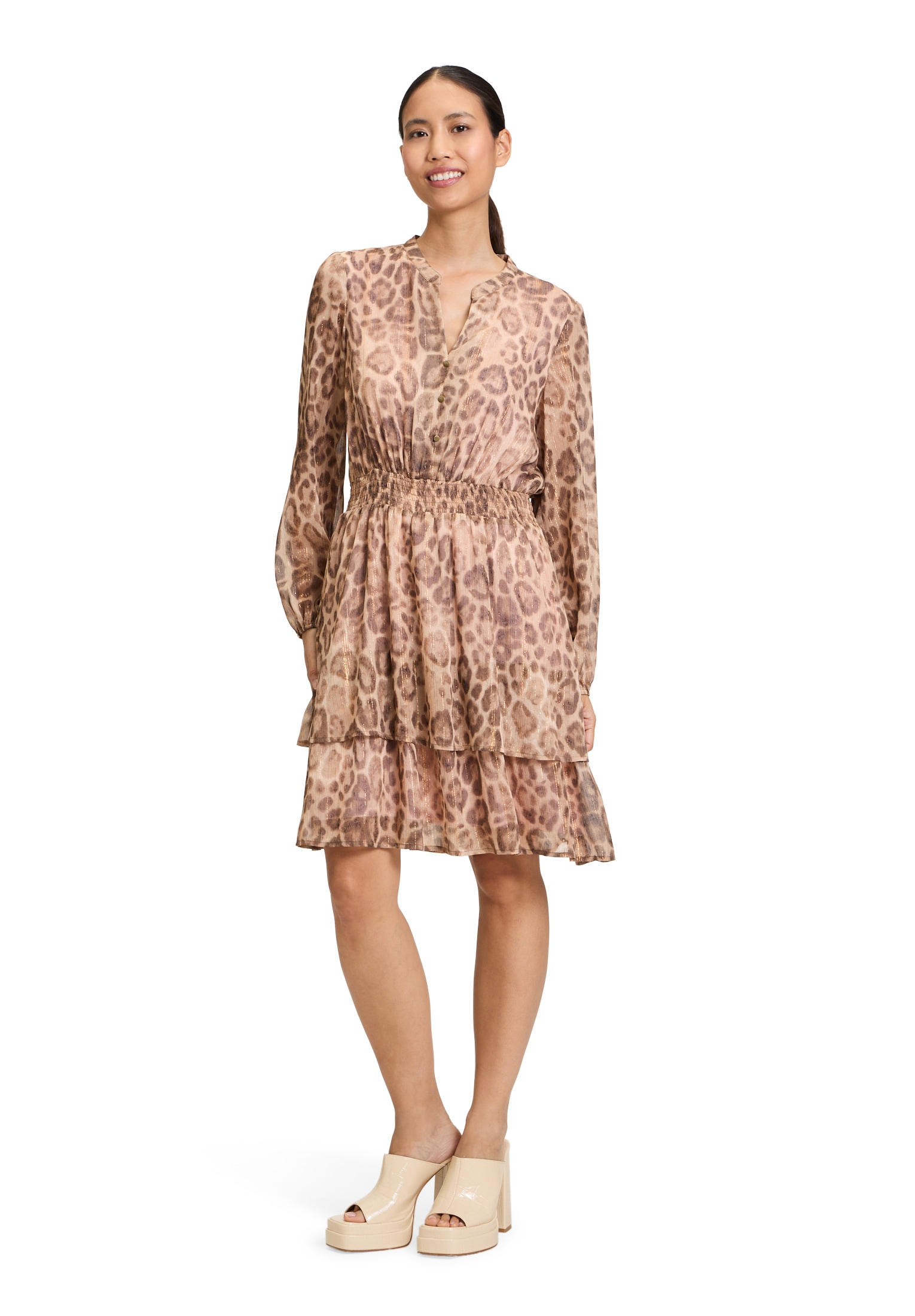 Cartoon Chiffonkleid »Chiffonkleid mit Stufen«