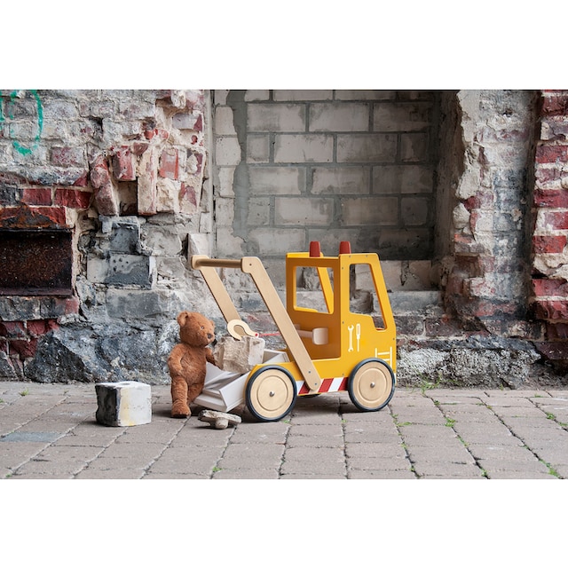 Pinolino® Lauflernwagen »Holzspielzeug, Pannendienst Fred«, aus Holz bei