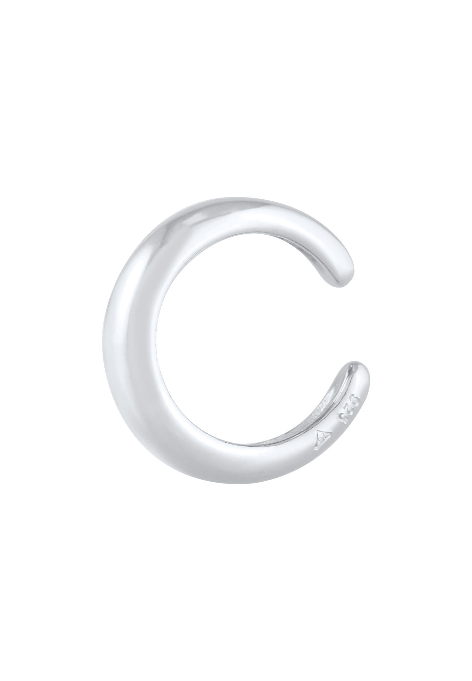 Elli Ohrklemme »Ohrringe Earcuff Single Markant Basic Look 925 Silber«