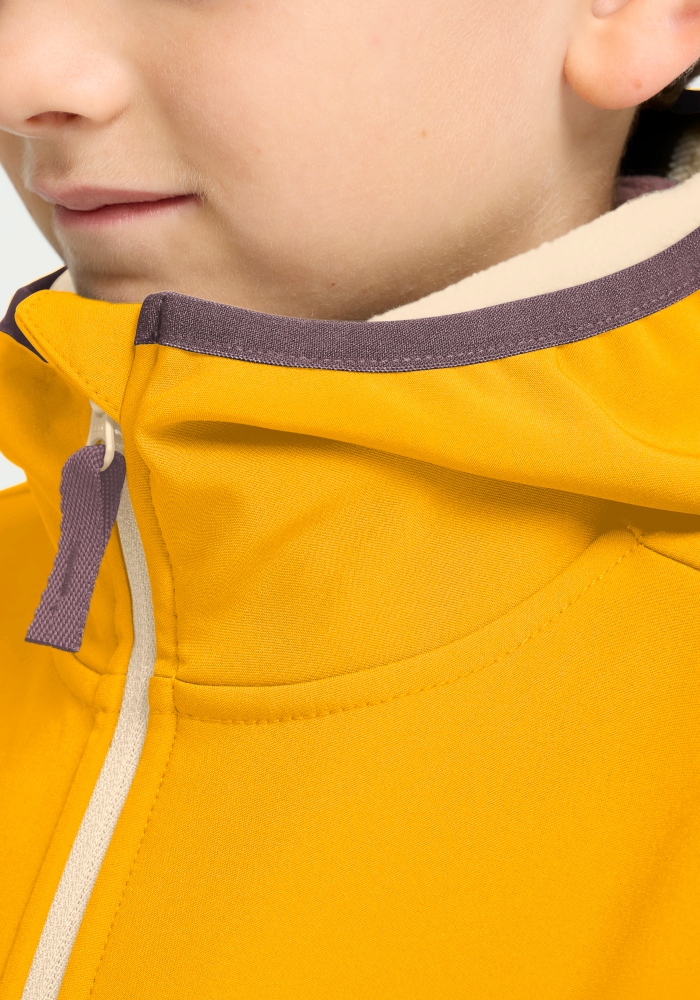 Jack Wolfskin Softshelljacke »FOURWINDS JKT K« wasserabweisend, windabweisend, mit reflektierenden Details