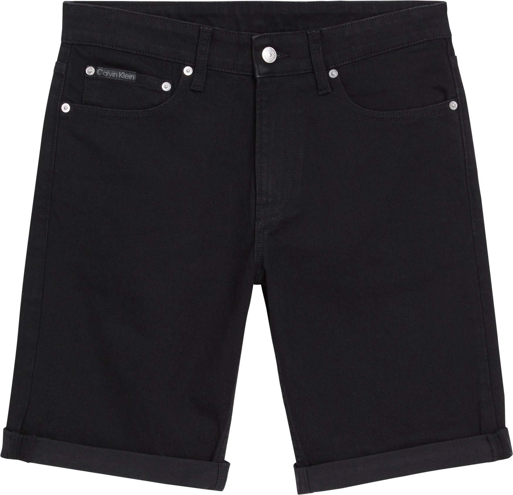 Calvin Klein Jeans Shorts »SLIM SHORT«, mit Umschlagsaum