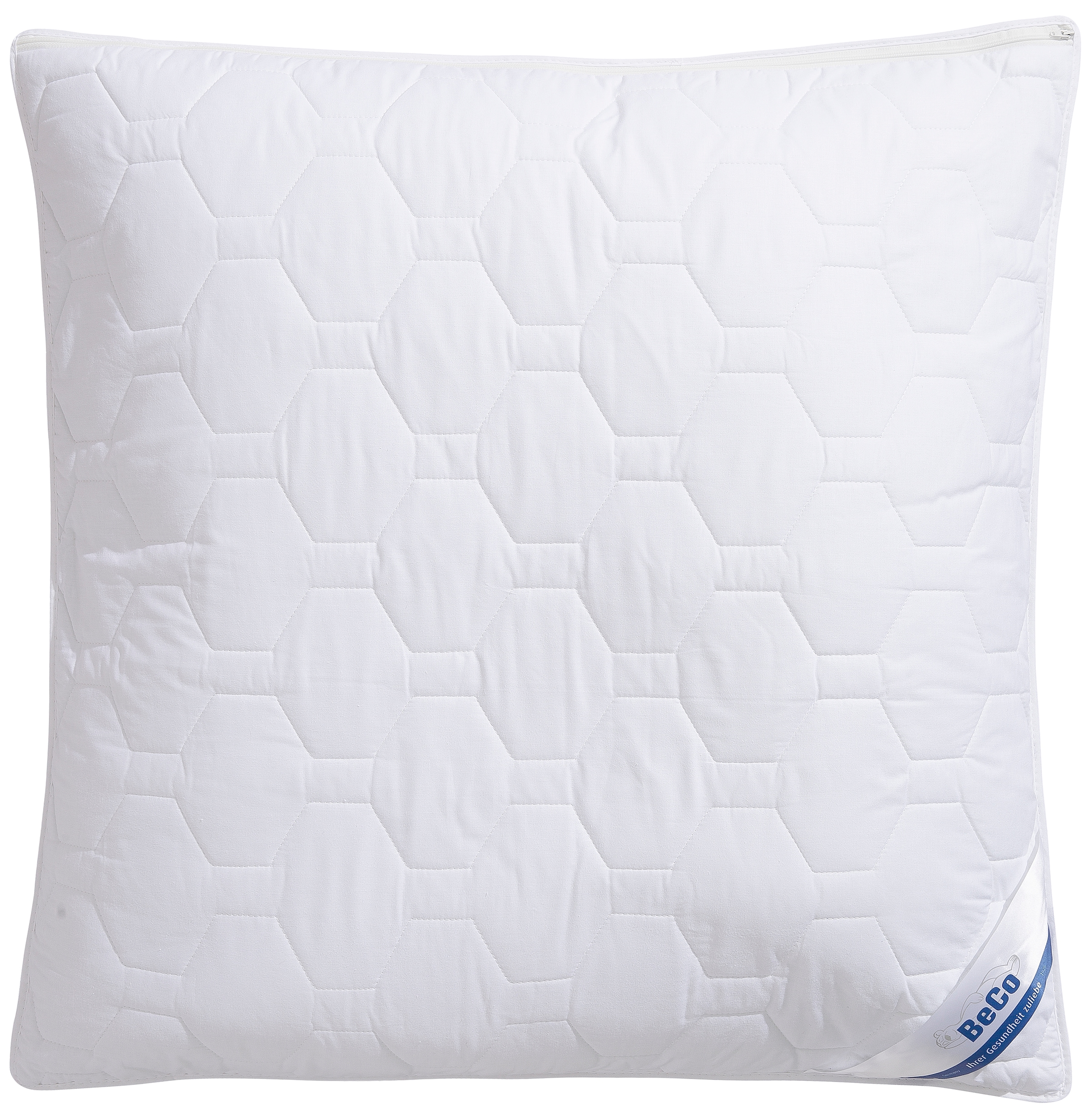 Beco Microfaserkissen "Medibett, Kopfkissen" Füllung: Polyester 1 Stk. tlg. Kissen 40x80 cm, 80x80cm, Allergiker geeignet (Hausstauballergiker)