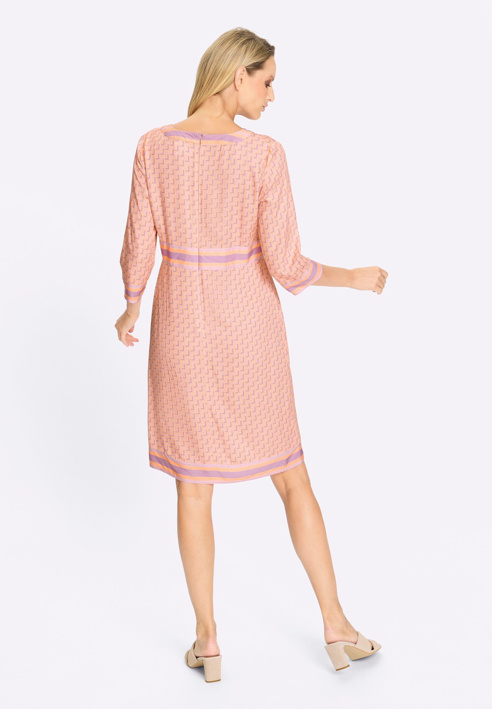 heine Sommerkleid »Druck-Kleid Webkleid« Ohne Taschen