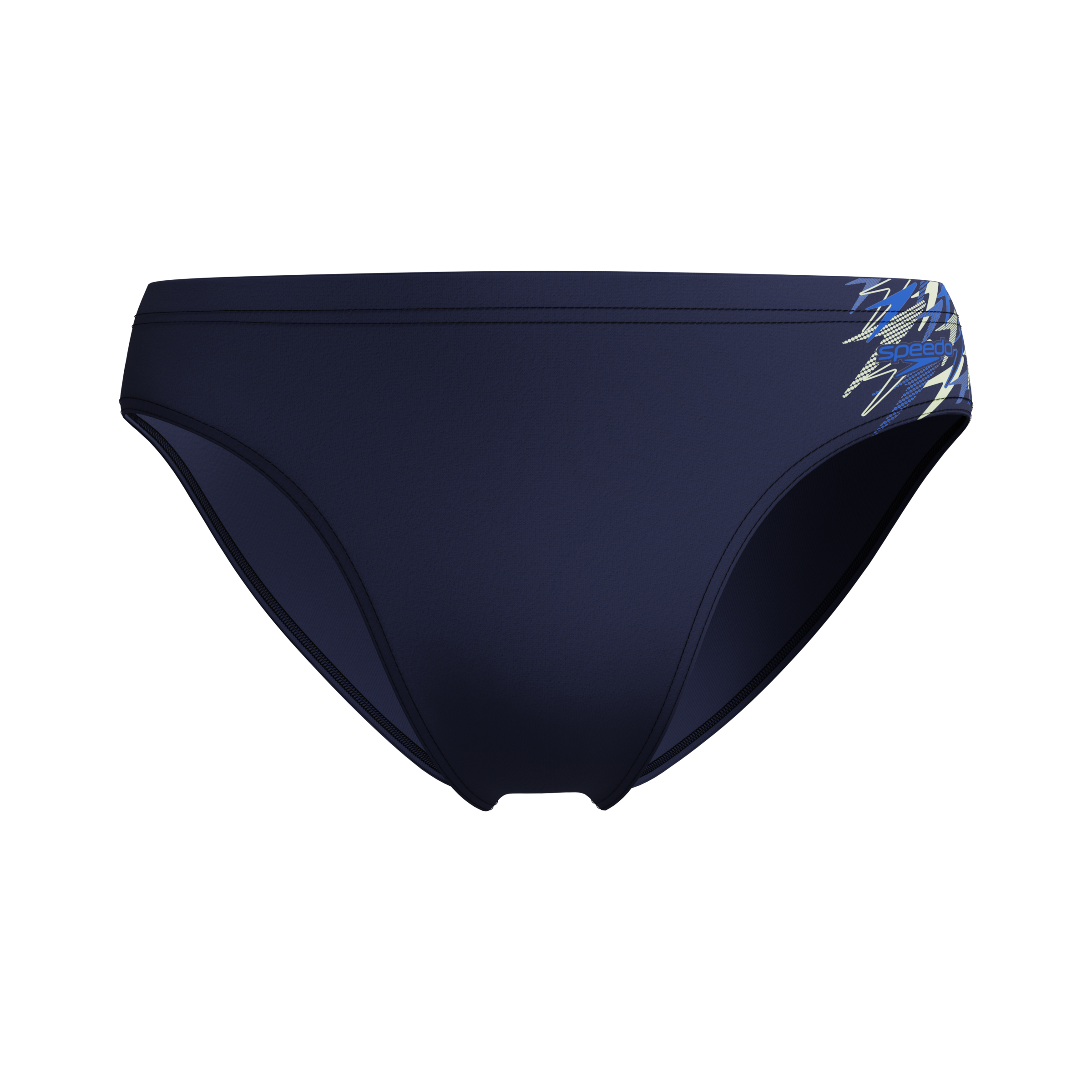 Speedo Badehose »Medley Logo Brief« mit Frontfutter, mit innenliegendem Kordelzug, vier-Wege-Stretch