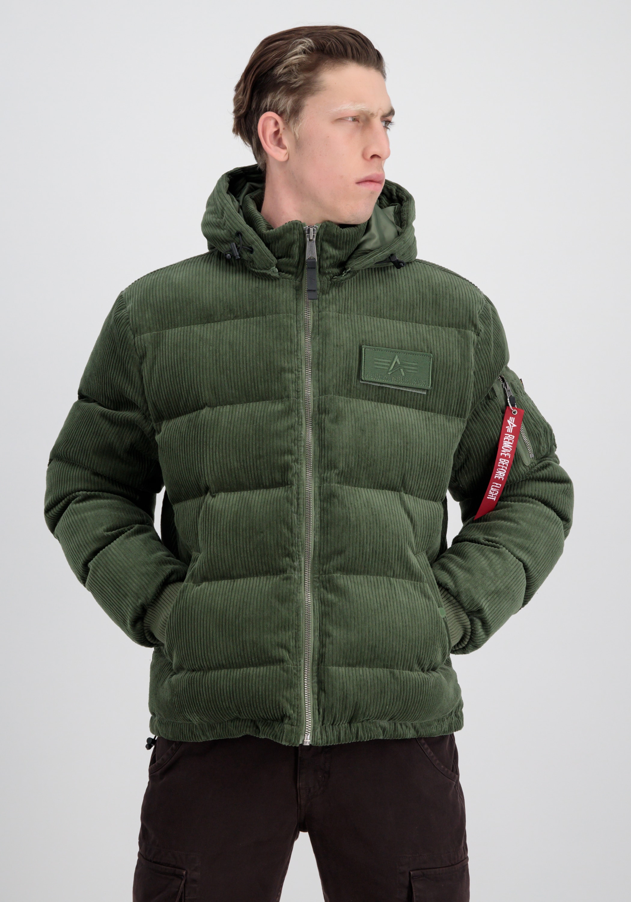 Alpha Industries Winterjacke »ALPHA INDUSTRIES Men - Cold Weather Jackets Puffer Cord«