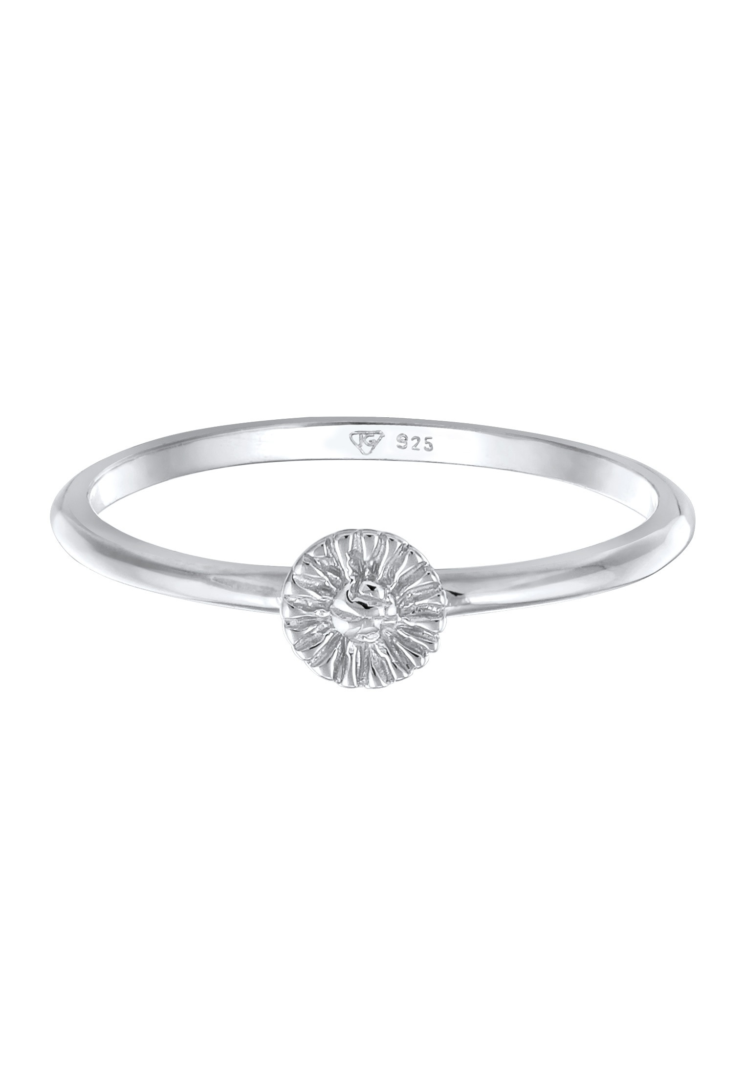 Elli Silberring »Ring Blüte Blume Flower Hippie 925 Silber«